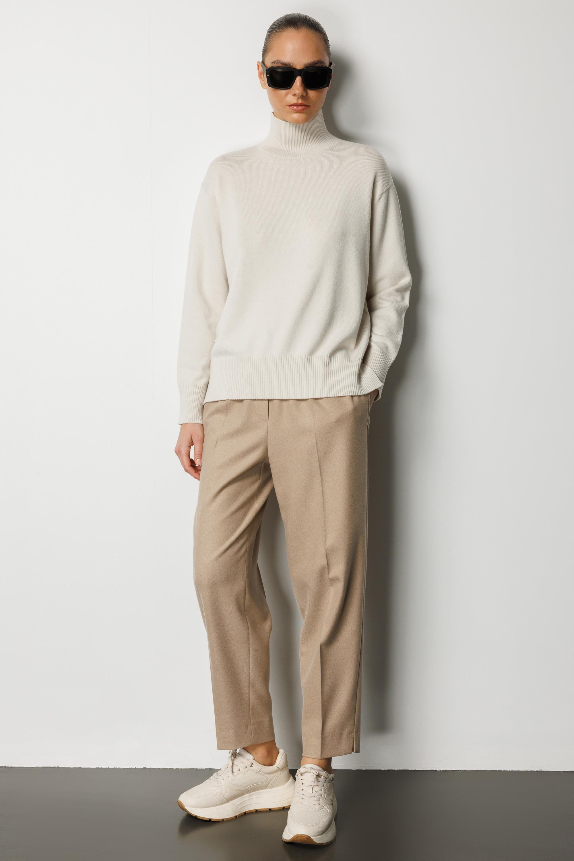 Dik Yaka Oversize Triko