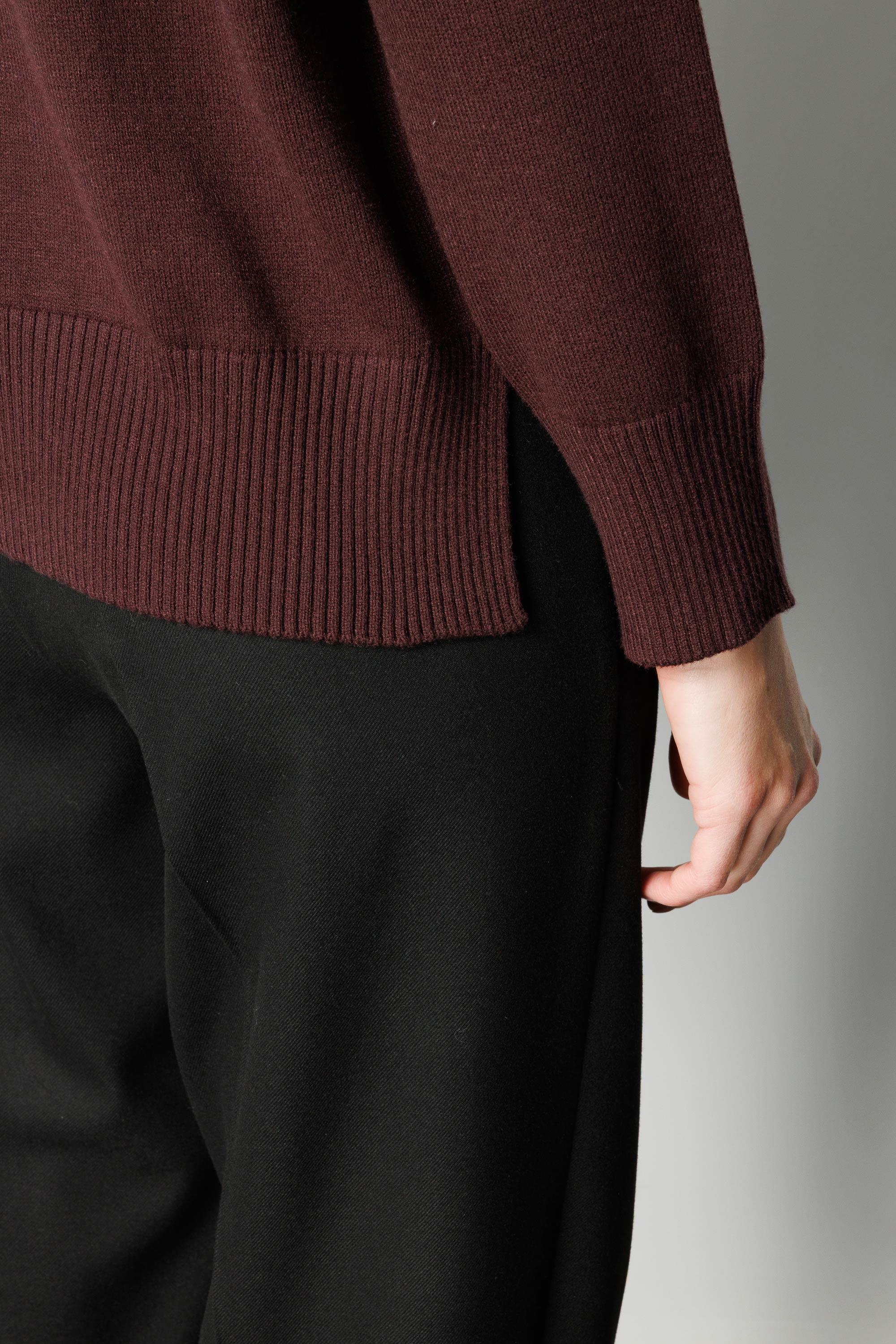 Dik Yaka Oversize Triko