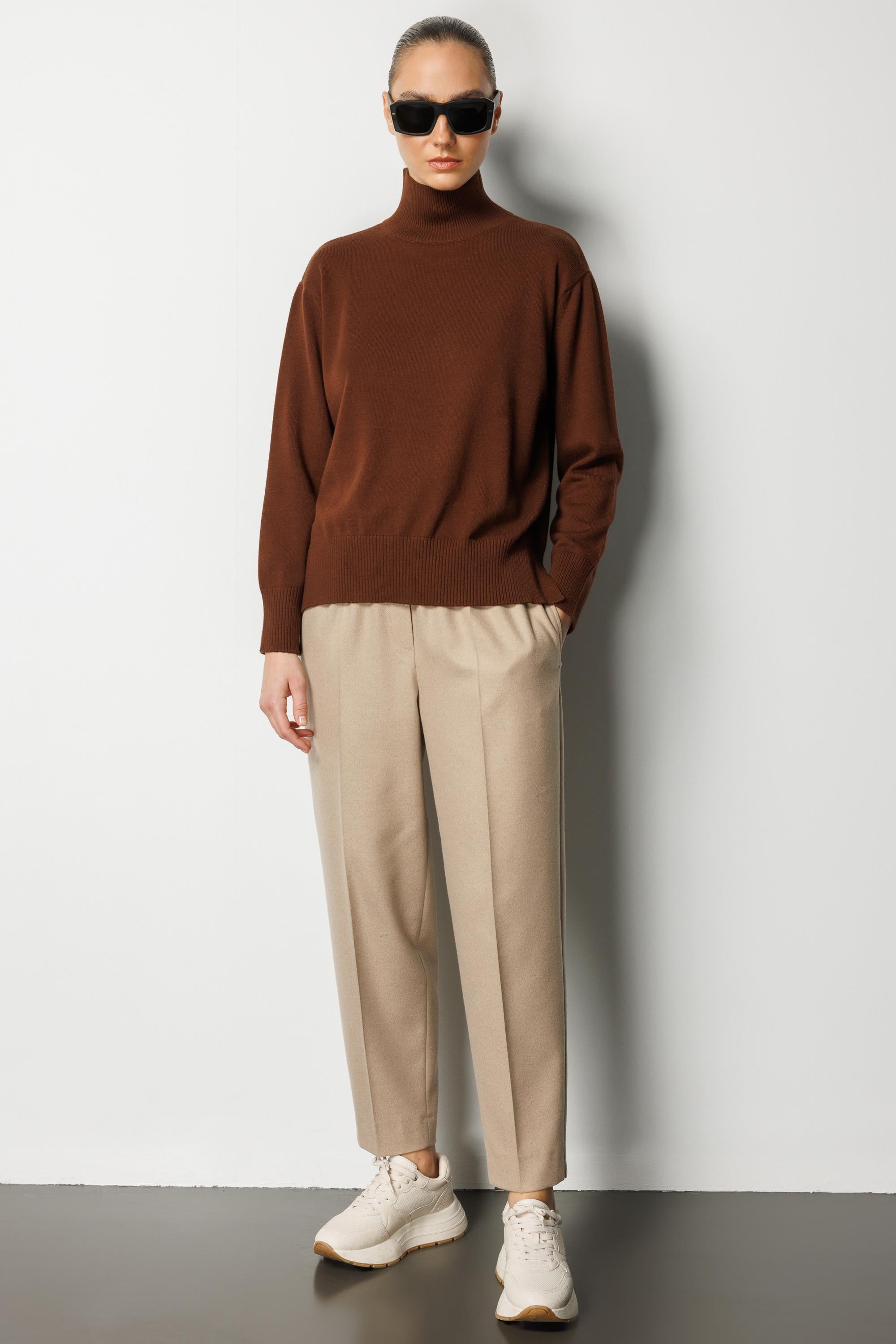 Dik Yaka Oversize Triko