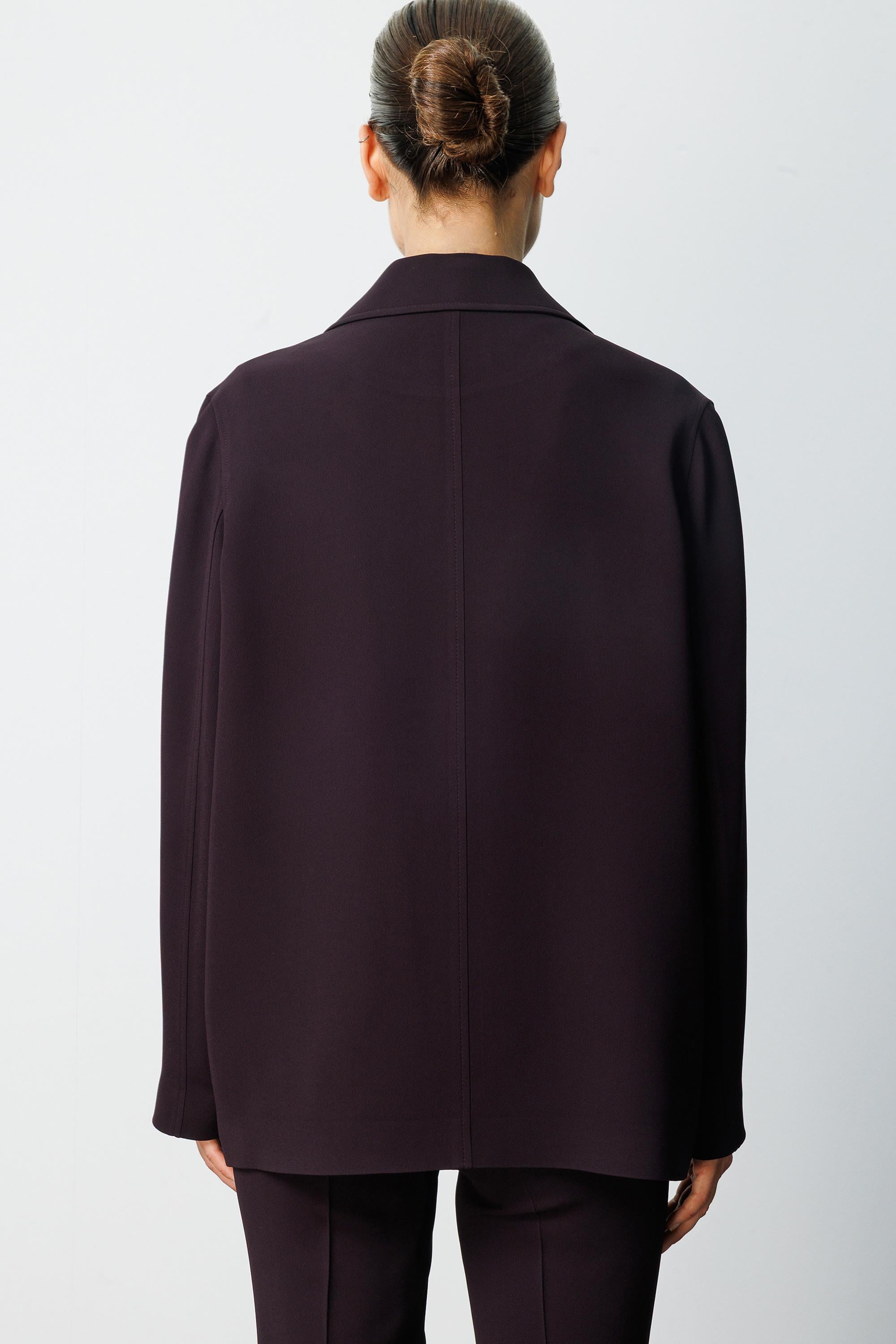 Dıştan Cepli Oversize Ceket
