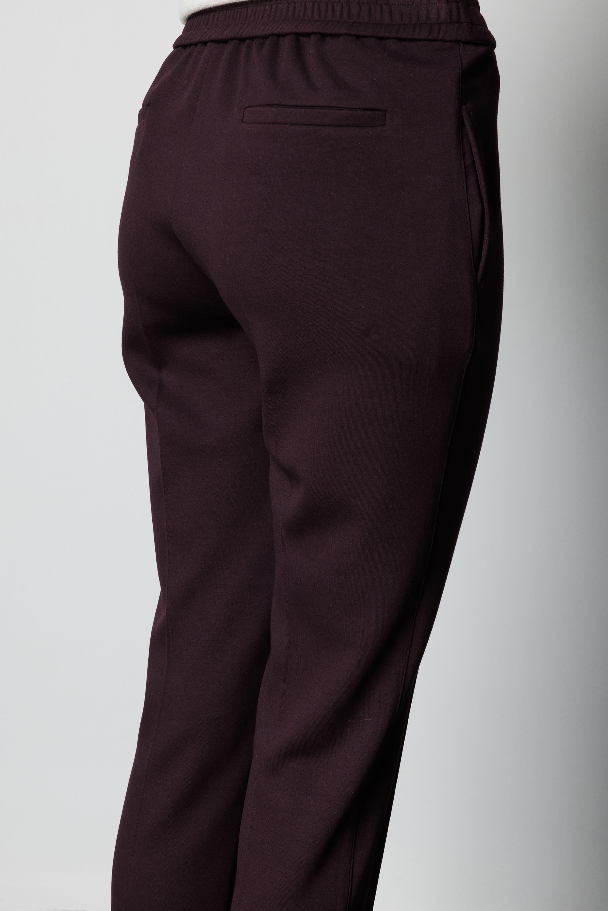 Elastan Kemerli Önden Dikişli Sweat Pantolon