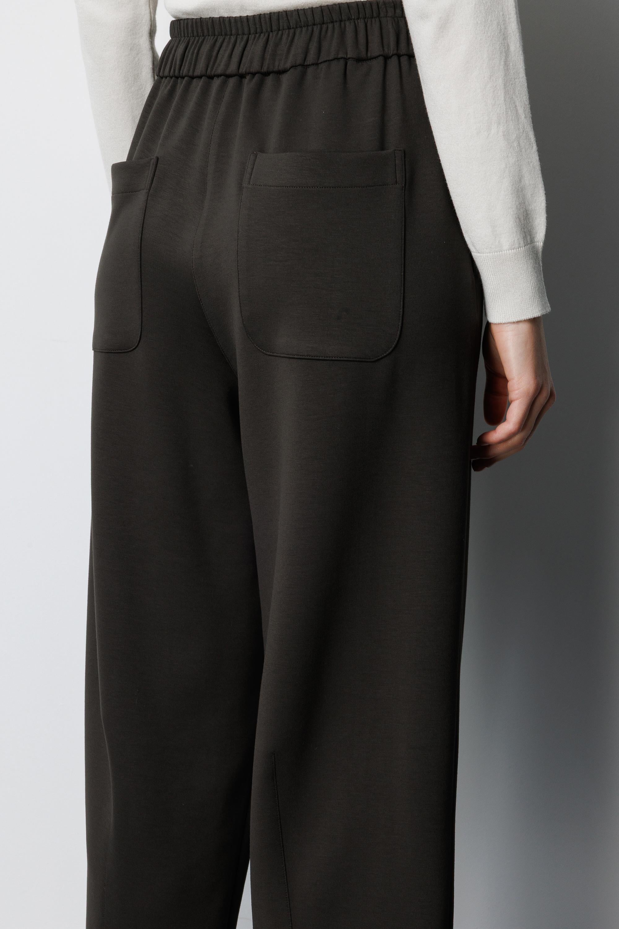 Elastan Kemerli Pensli Sweat Pantolon