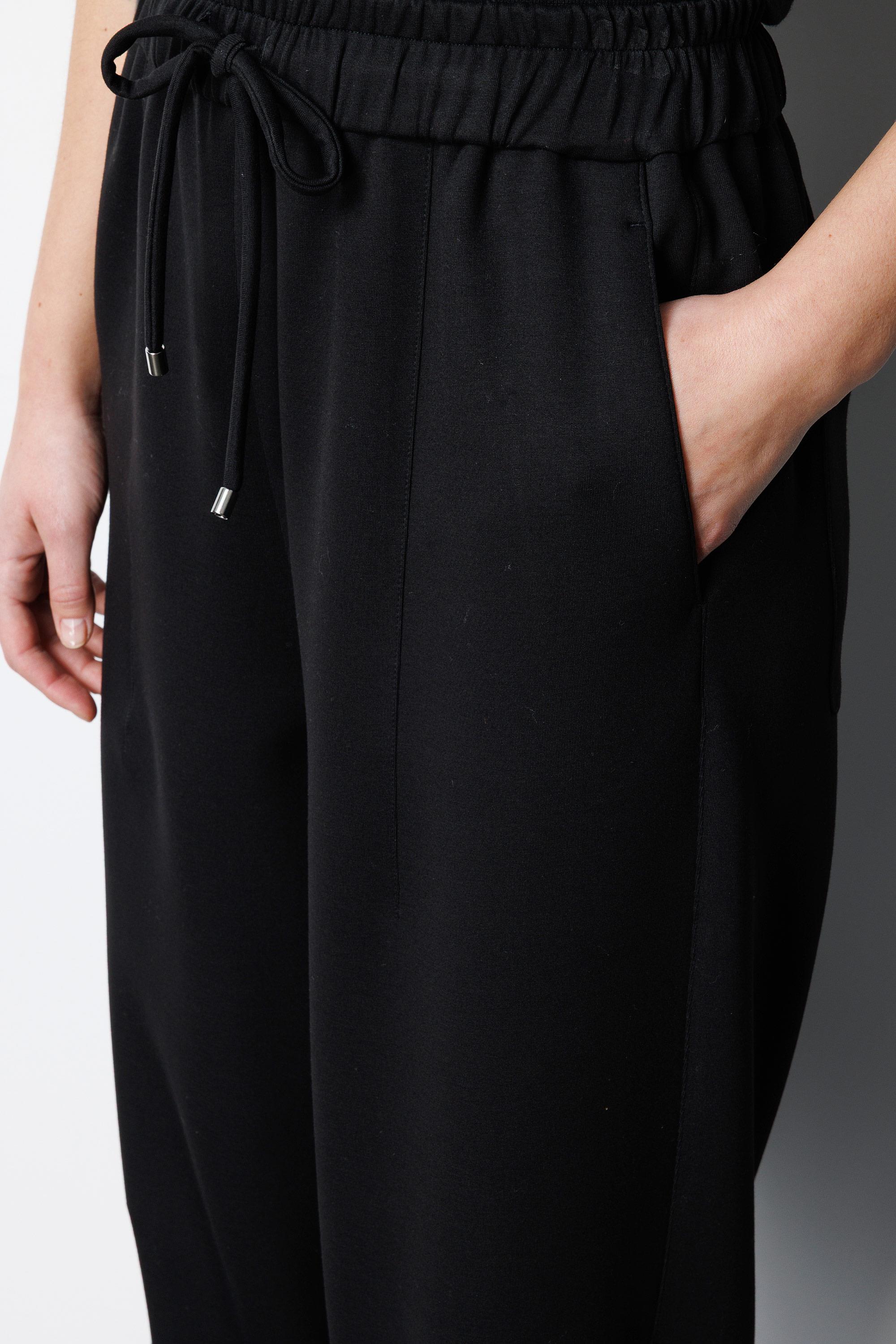 Elastan Kemerli Pensli Sweat Pantolon