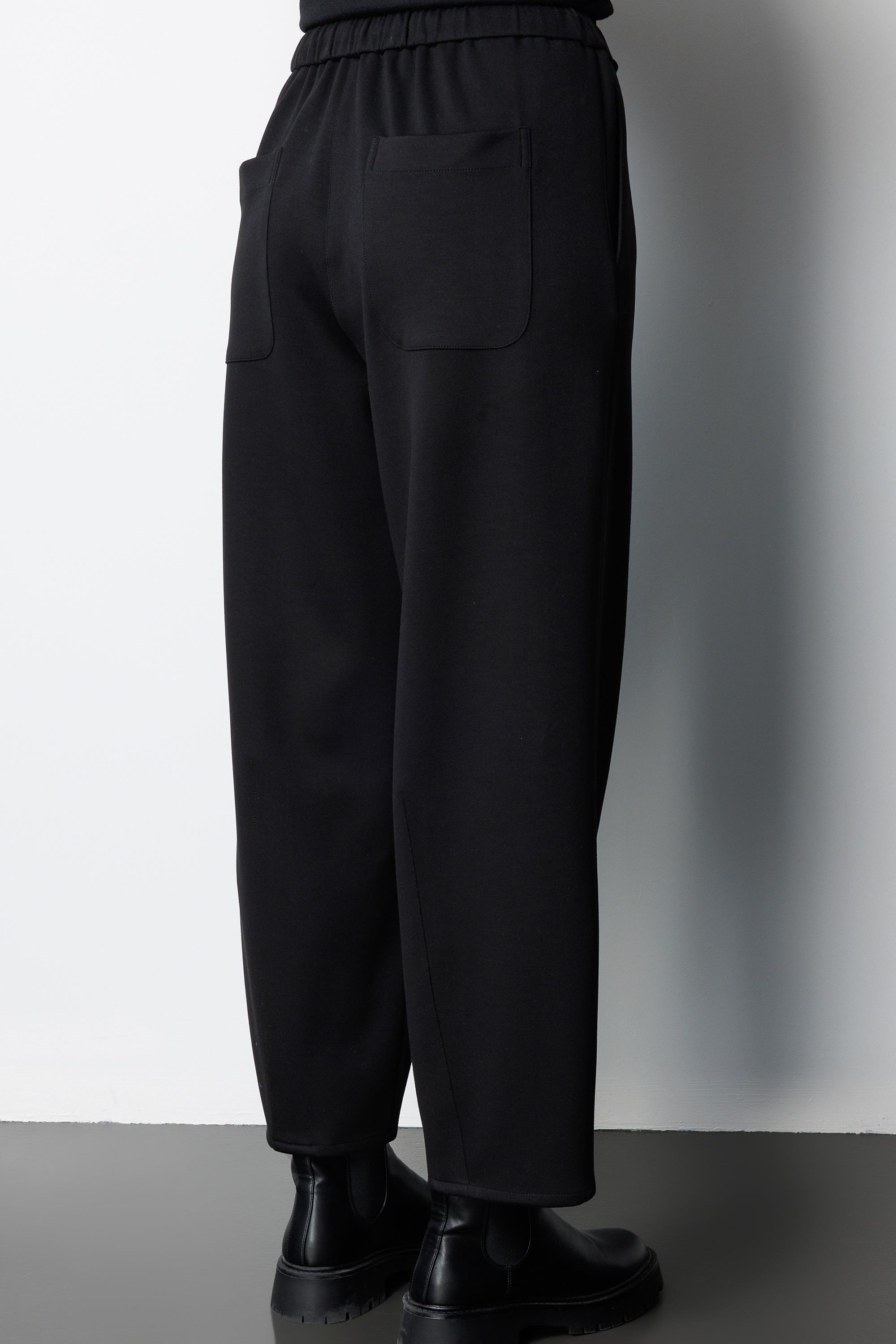 Elastan Kemerli Pensli Sweat Pantolon