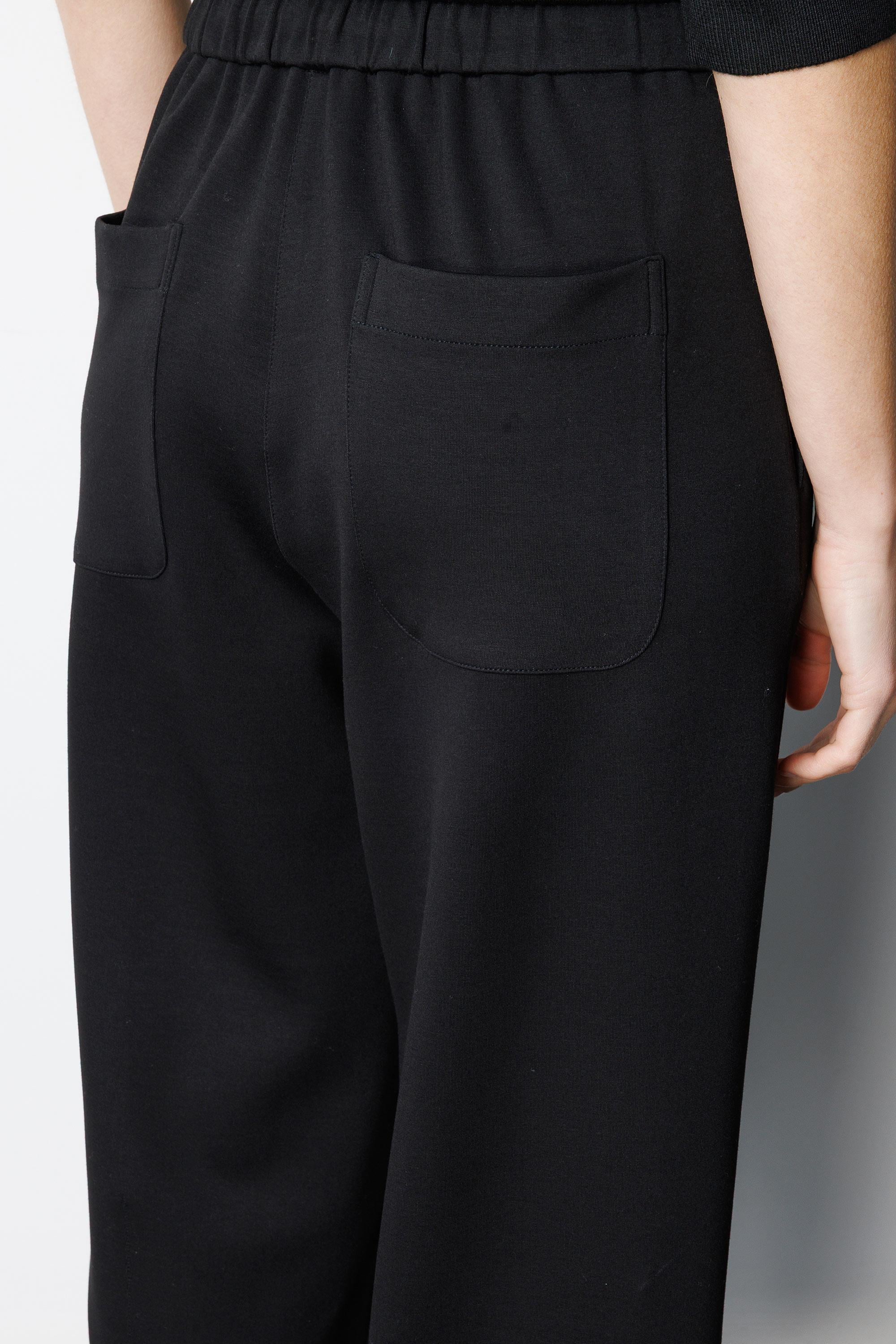 Elastan Kemerli Pensli Sweat Pantolon