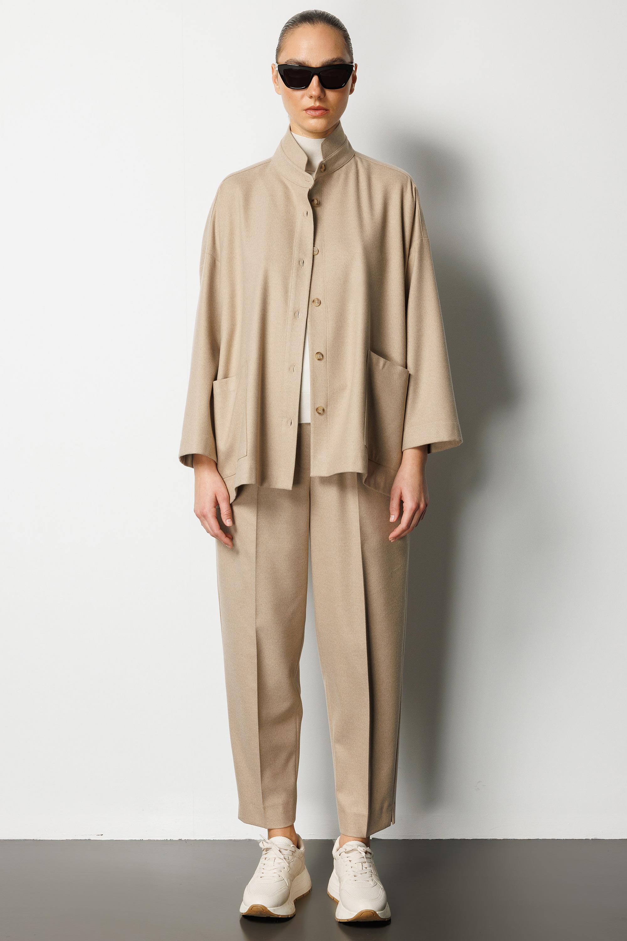 Hakim Yaka Flanel Ceket