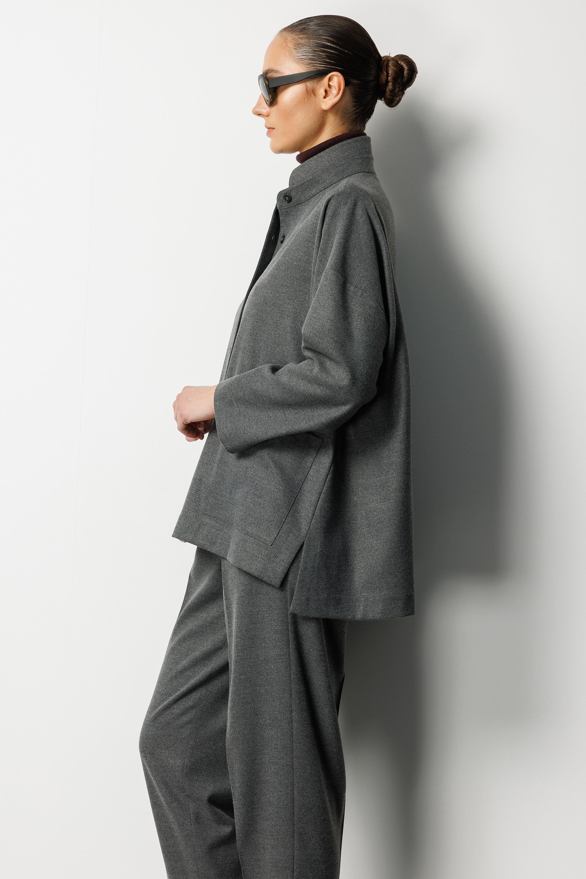 Hakim Yaka Flanel Ceket