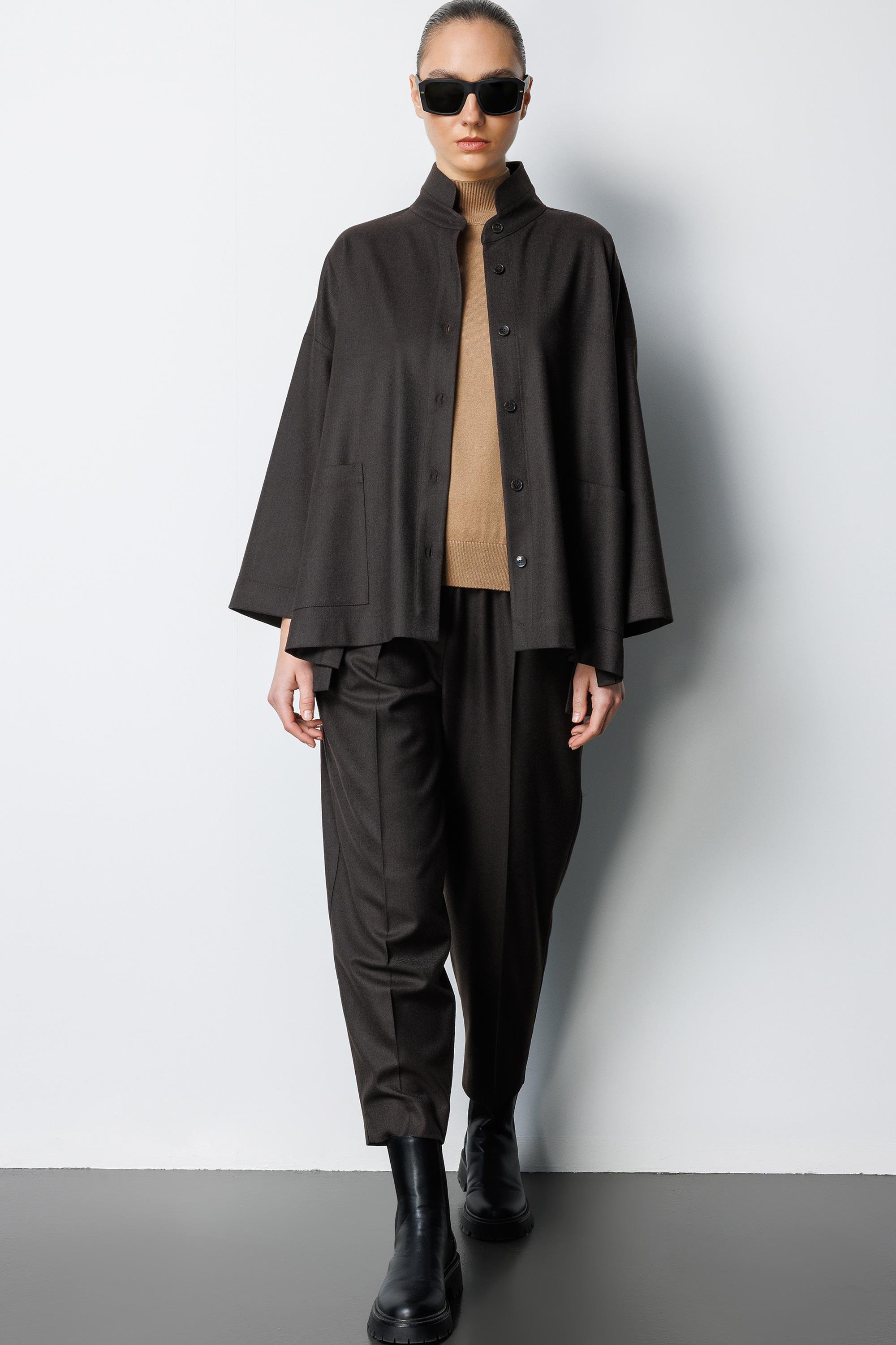 Hakim Yaka Flanel Ceket