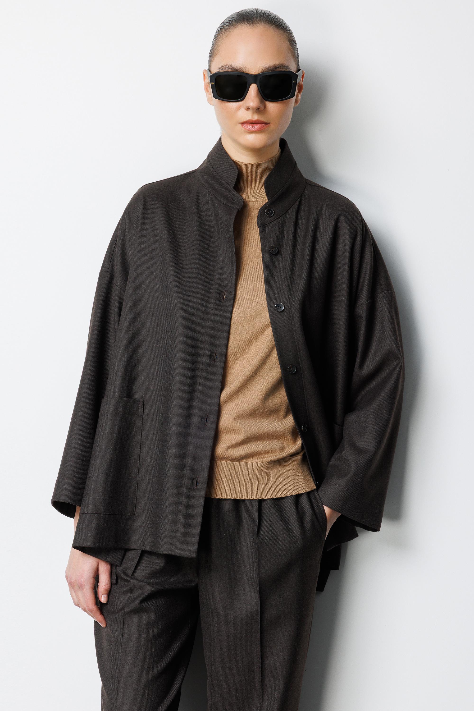 Hakim Yaka Flanel Ceket