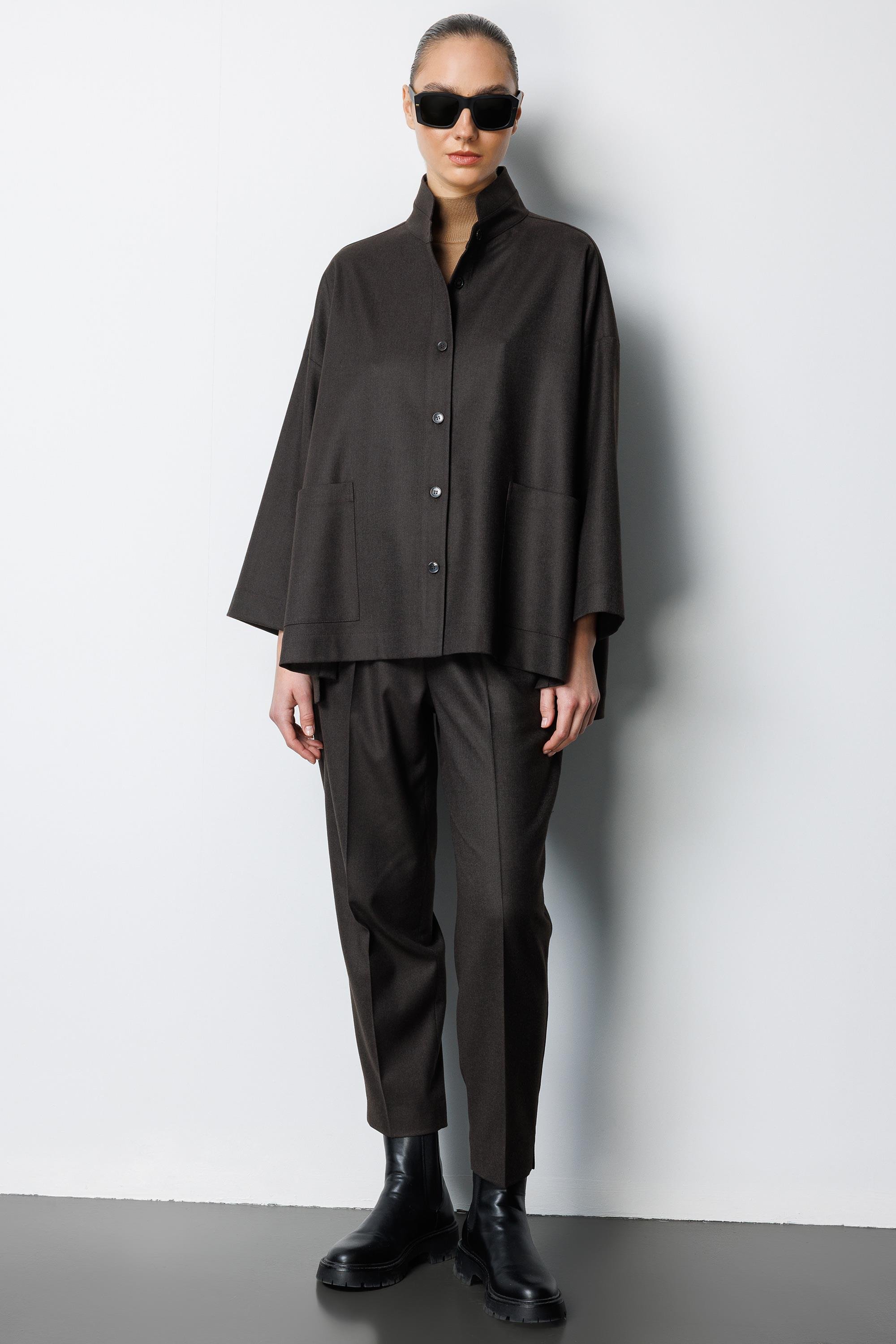 Hakim Yaka Flanel Ceket