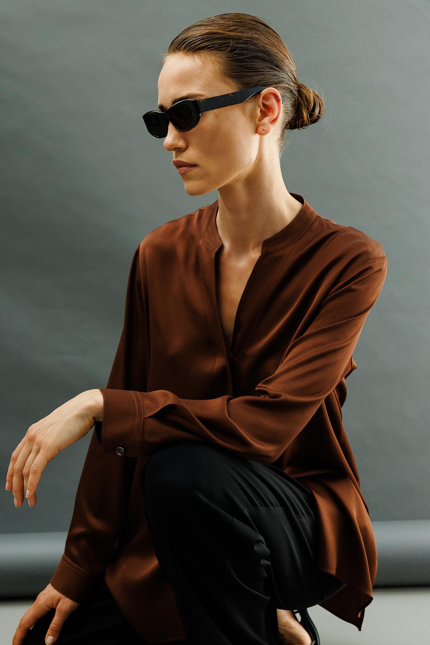 Hakim Yaka Gizli Pat Bluz