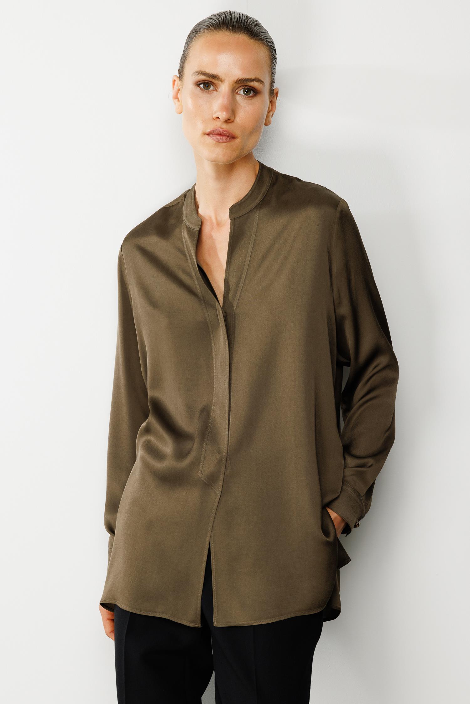 Hakim Yaka Gizli Pat Bluz