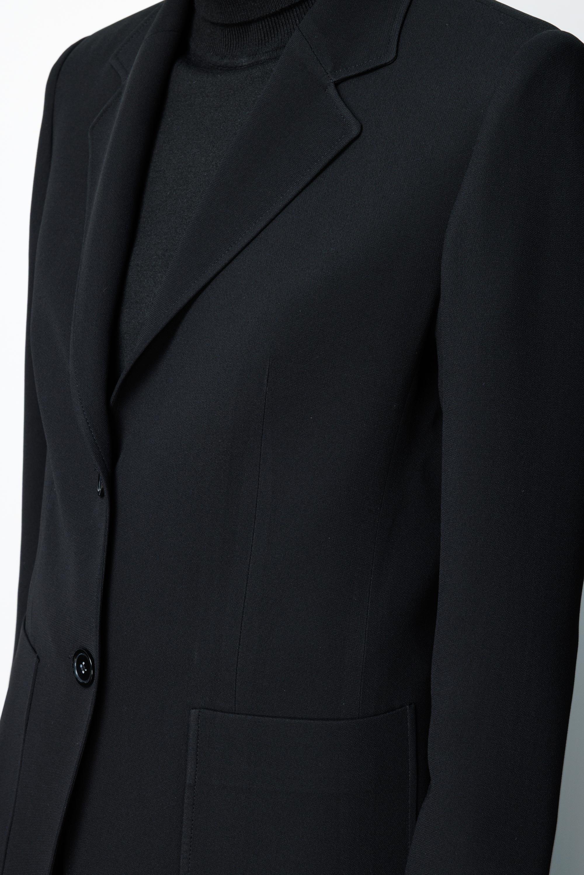 İki Dügmeli Dıştan Cepli Ceket