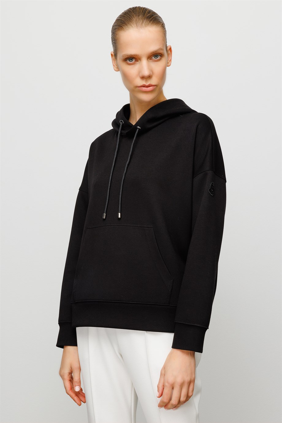 Kapüşonlu Cepli Sweat