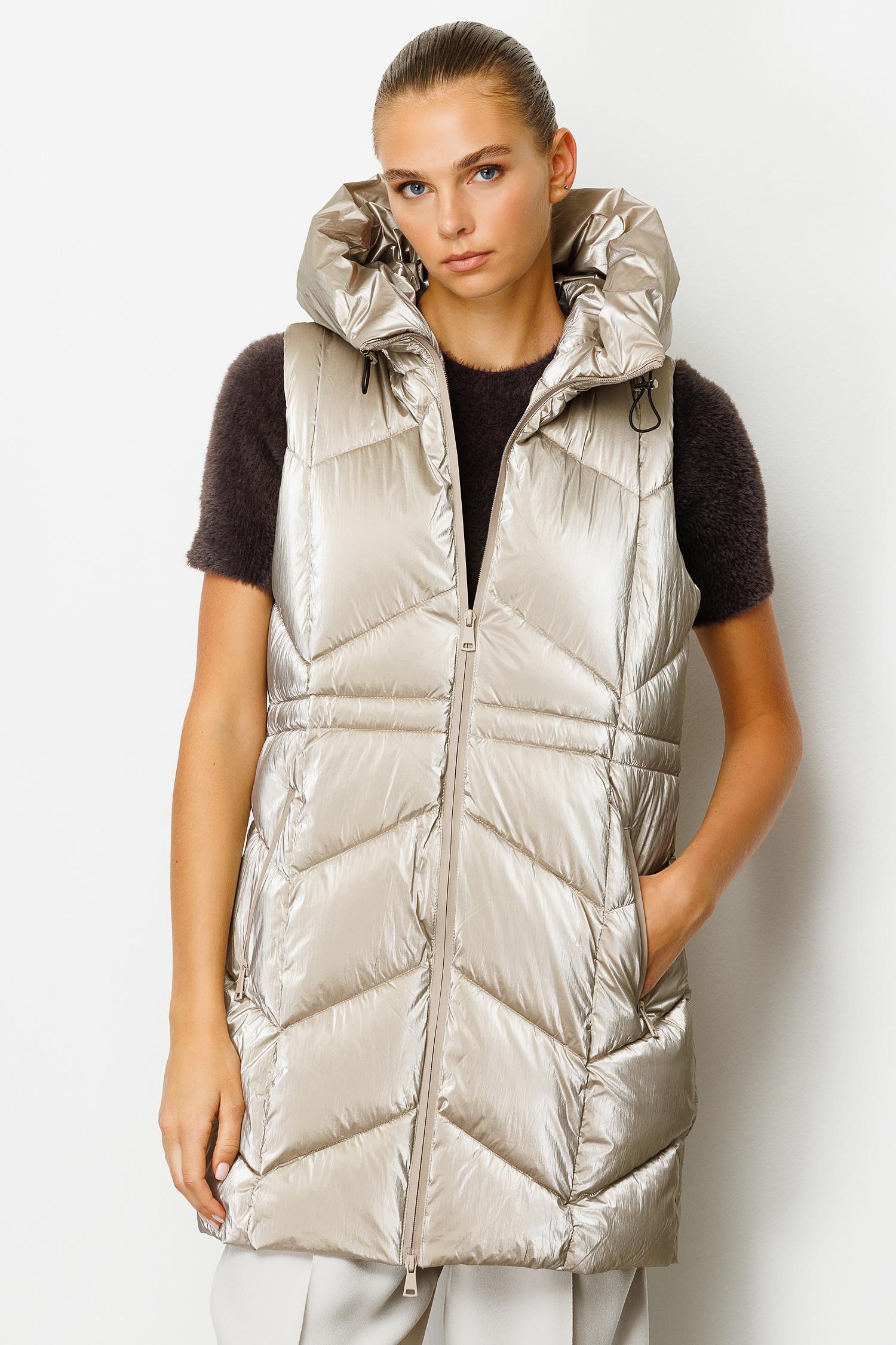 Kapüşonlu Kolsuz Anorak