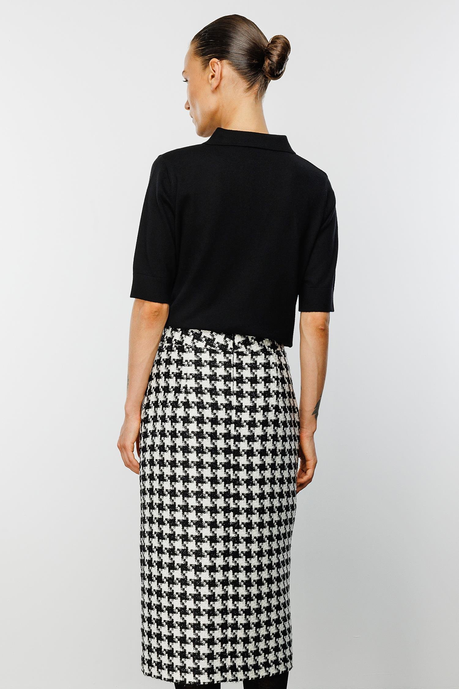 Kazayağı Midi Etek