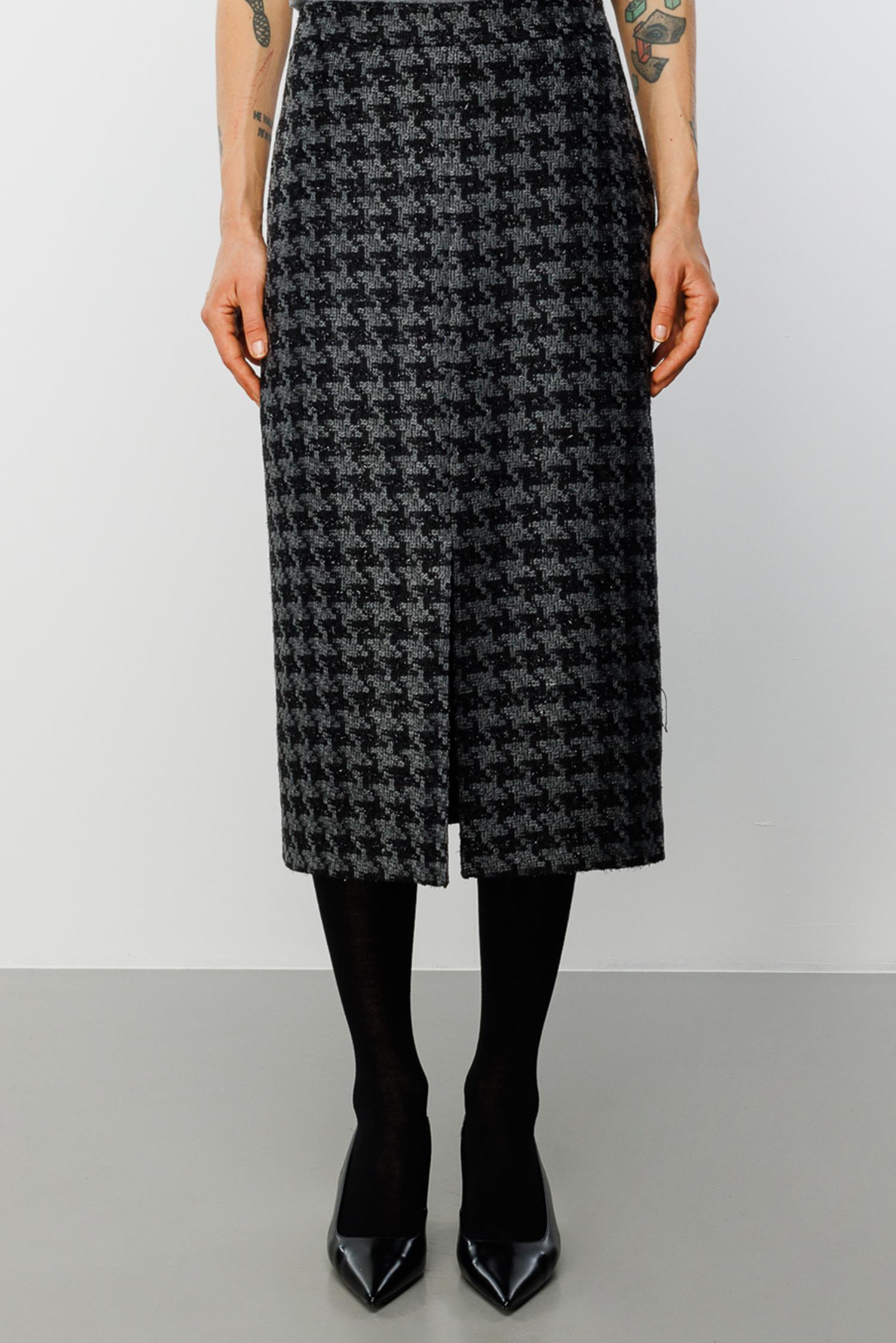 Kazayağı Midi Etek