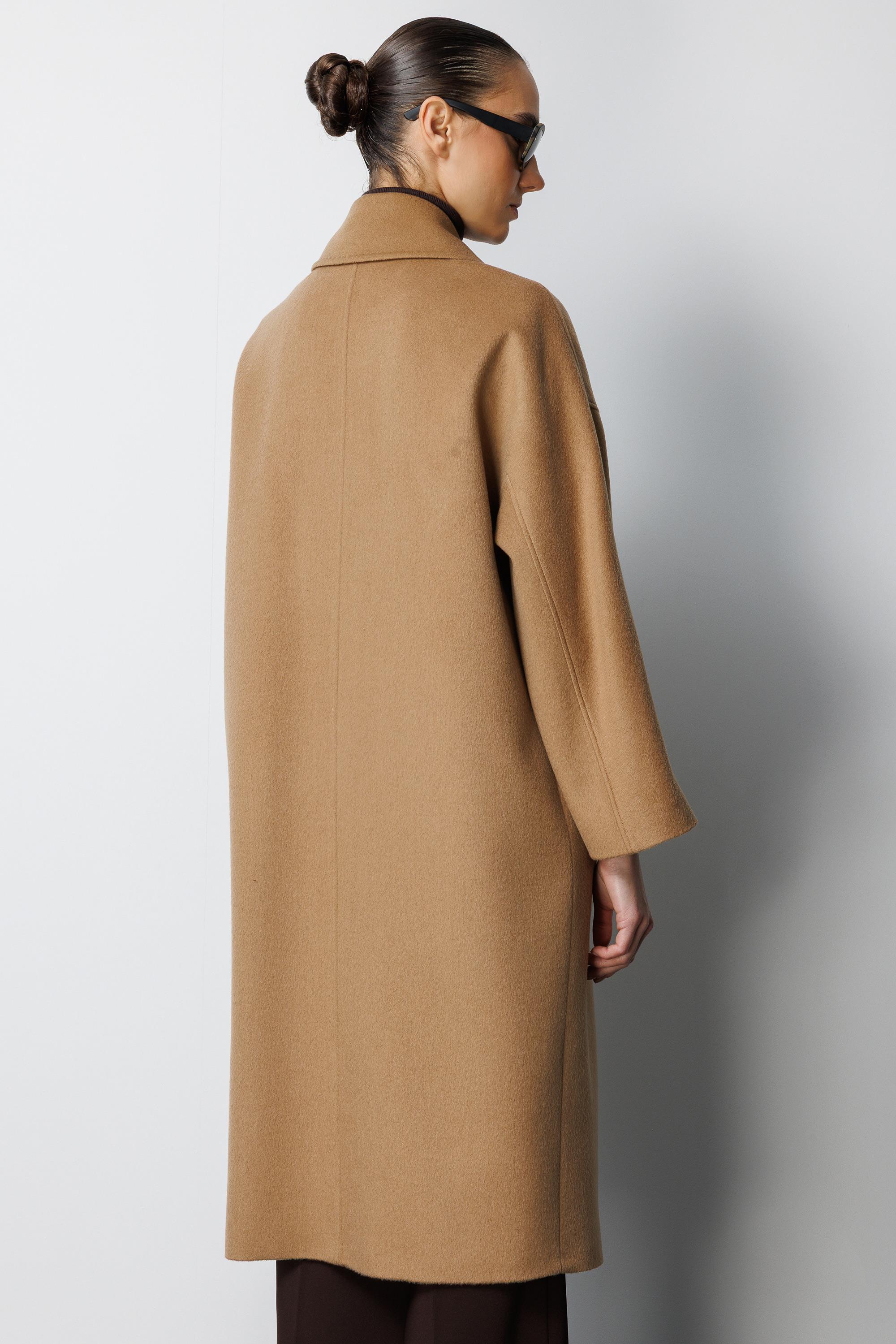 Kruvaze Kemerli Manto