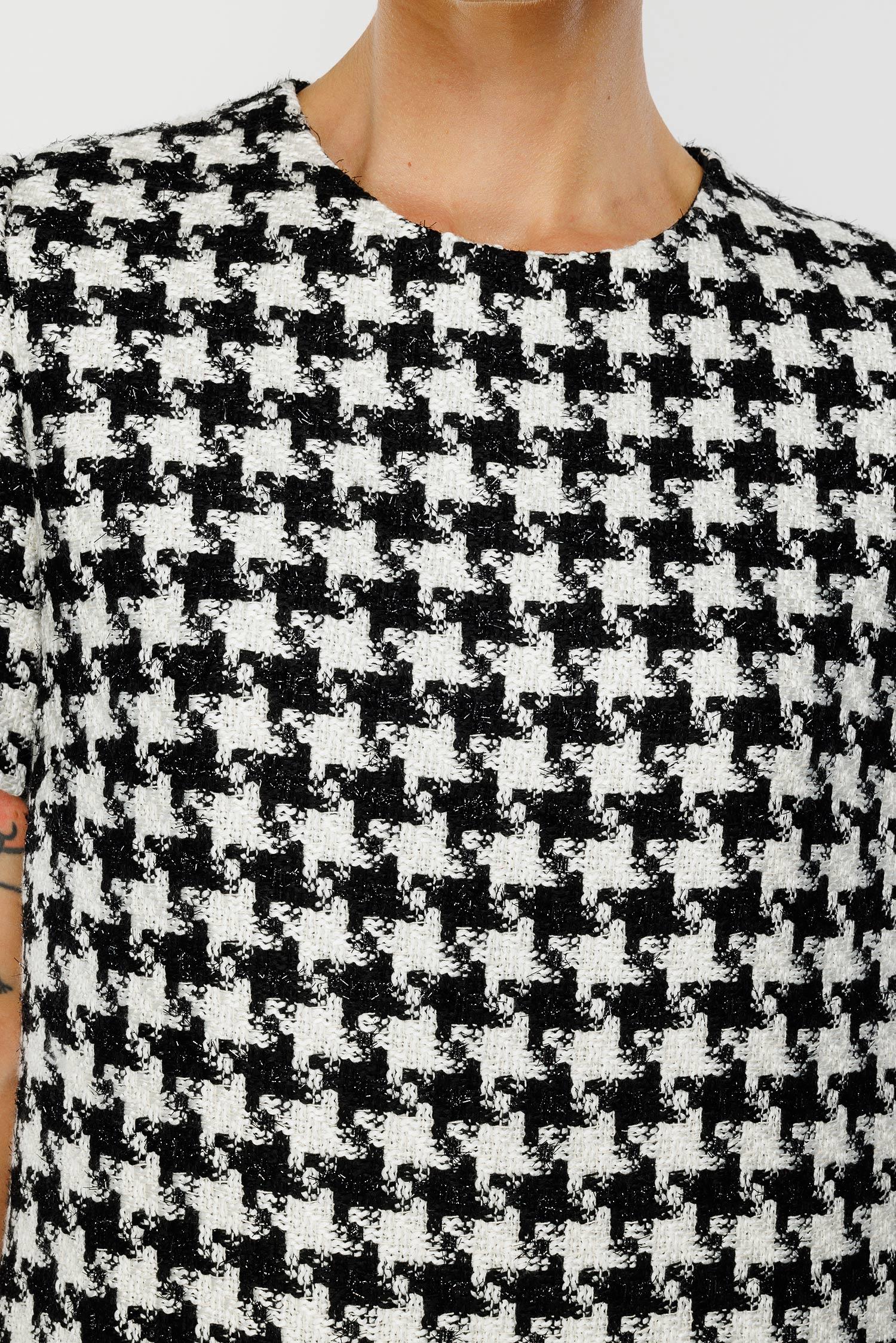 O Yaka Kazayağı Elbise