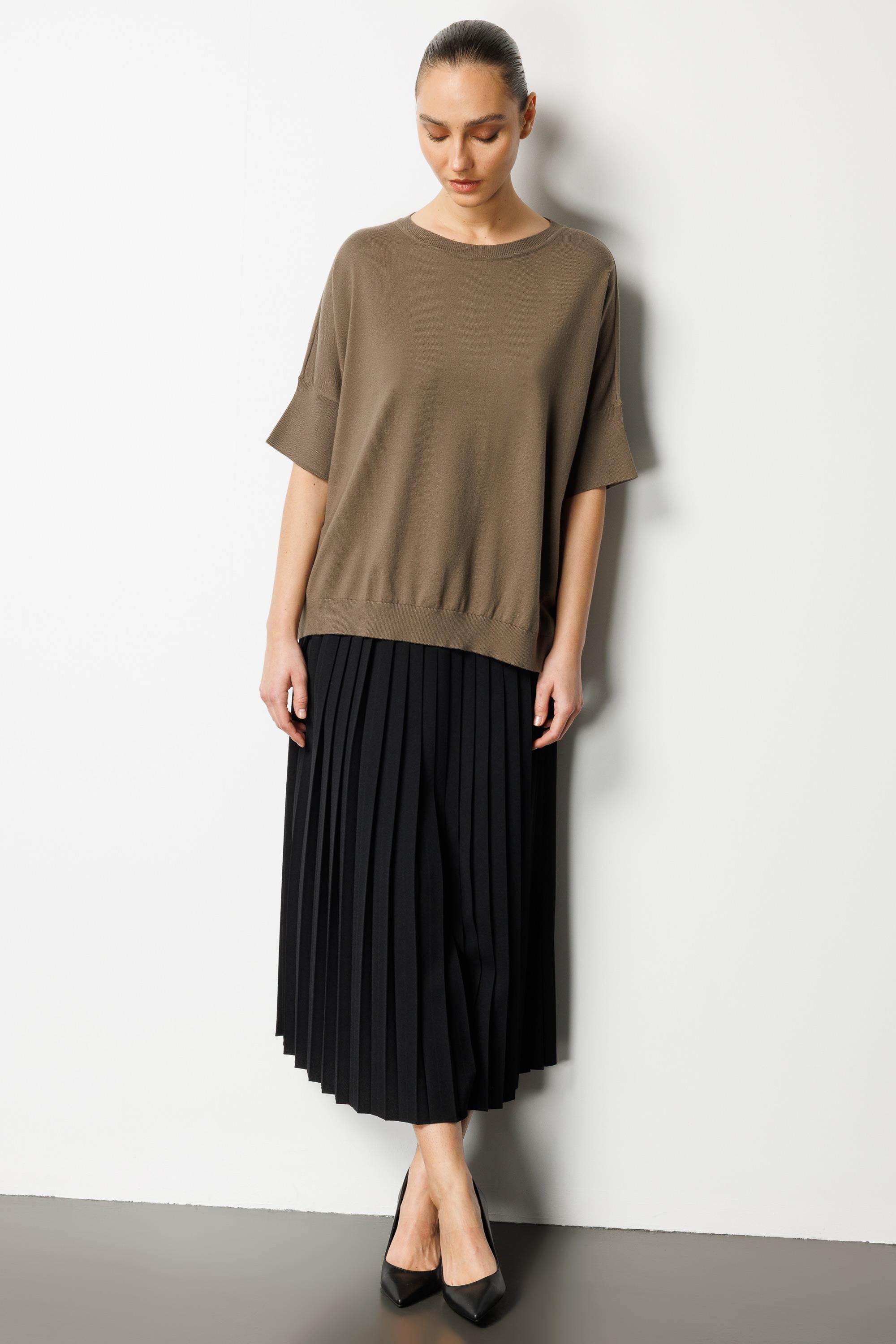 O Yaka Oversize Triko