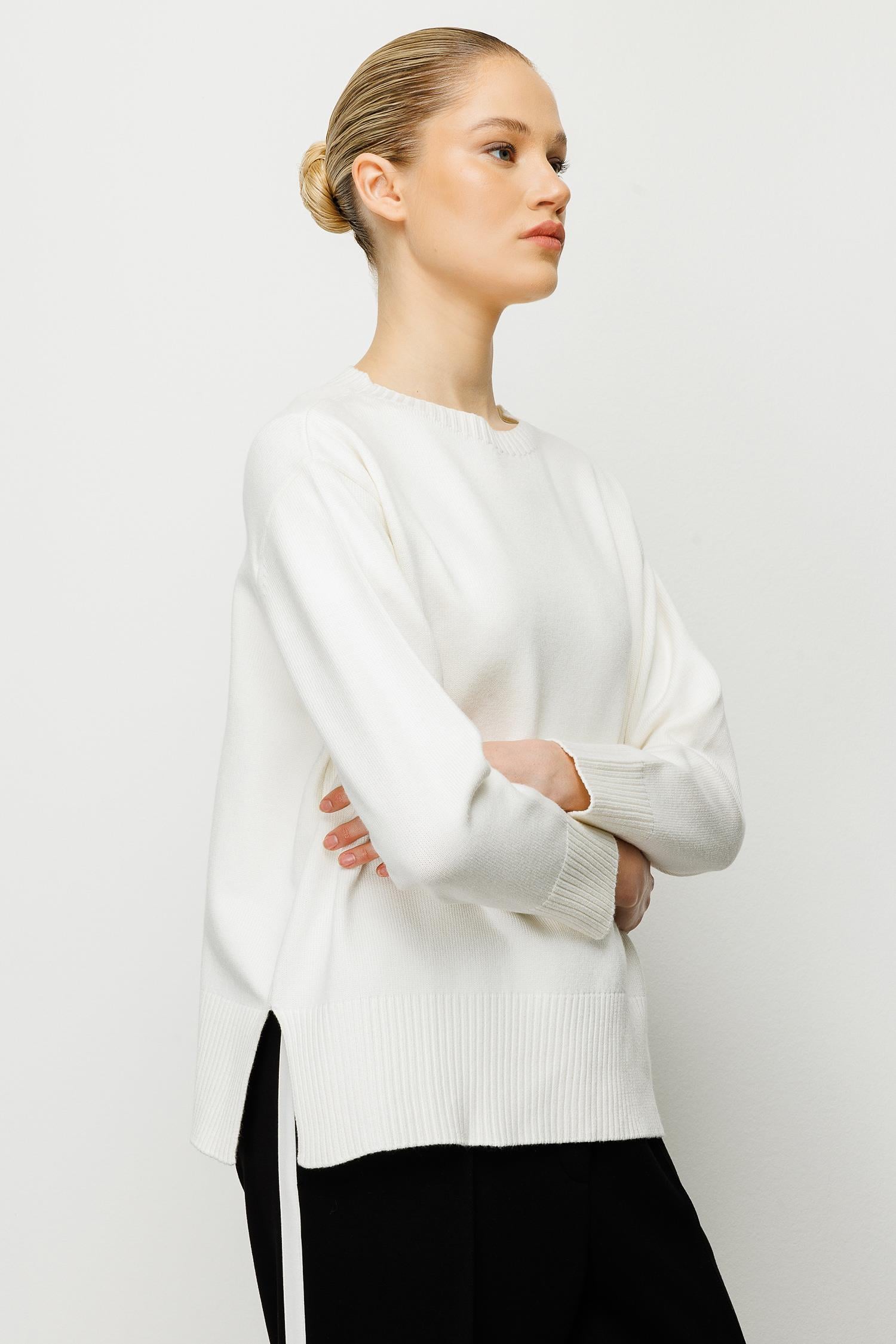 O Yaka Oversize Triko