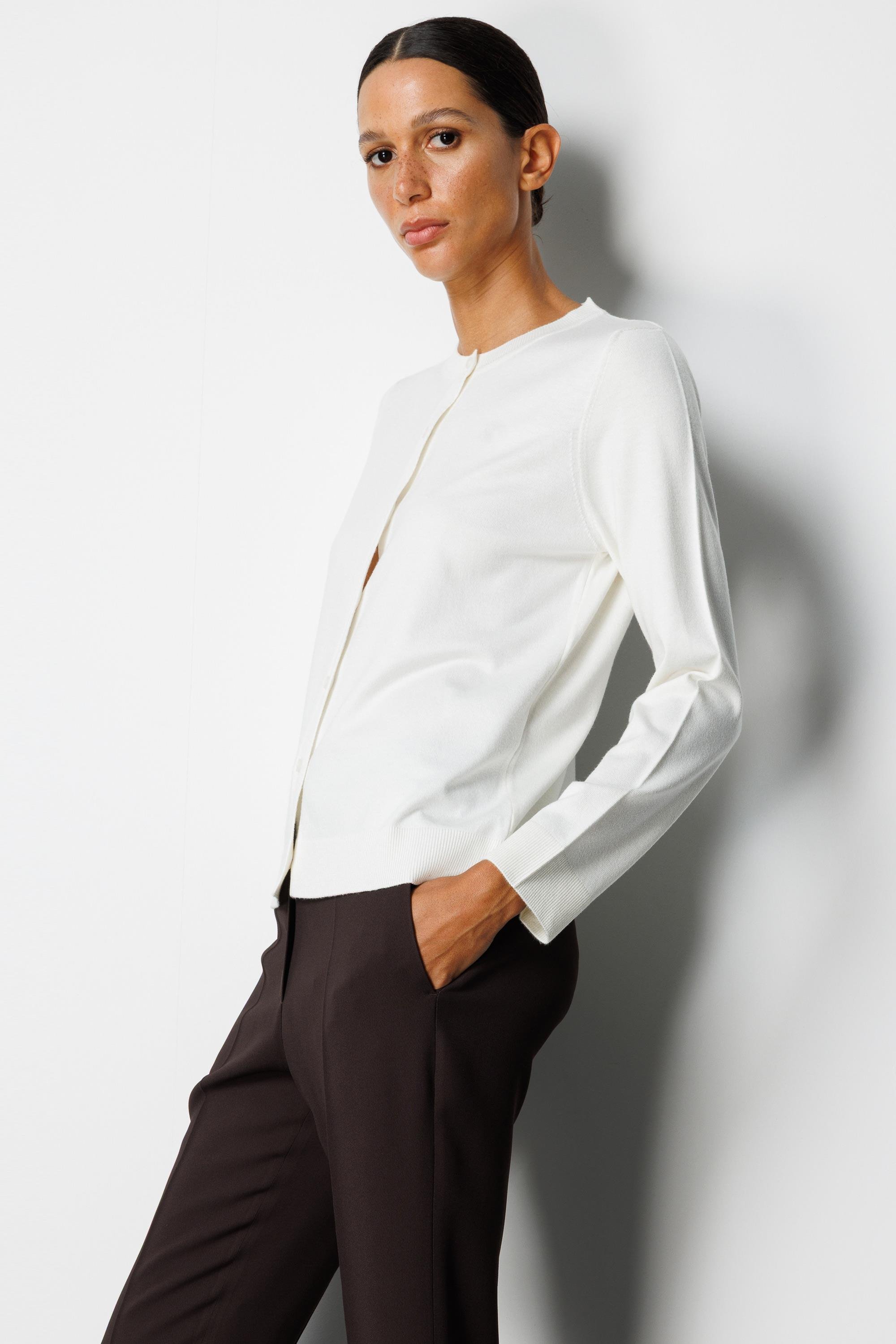 O Yaka Uzun Kol Hırka