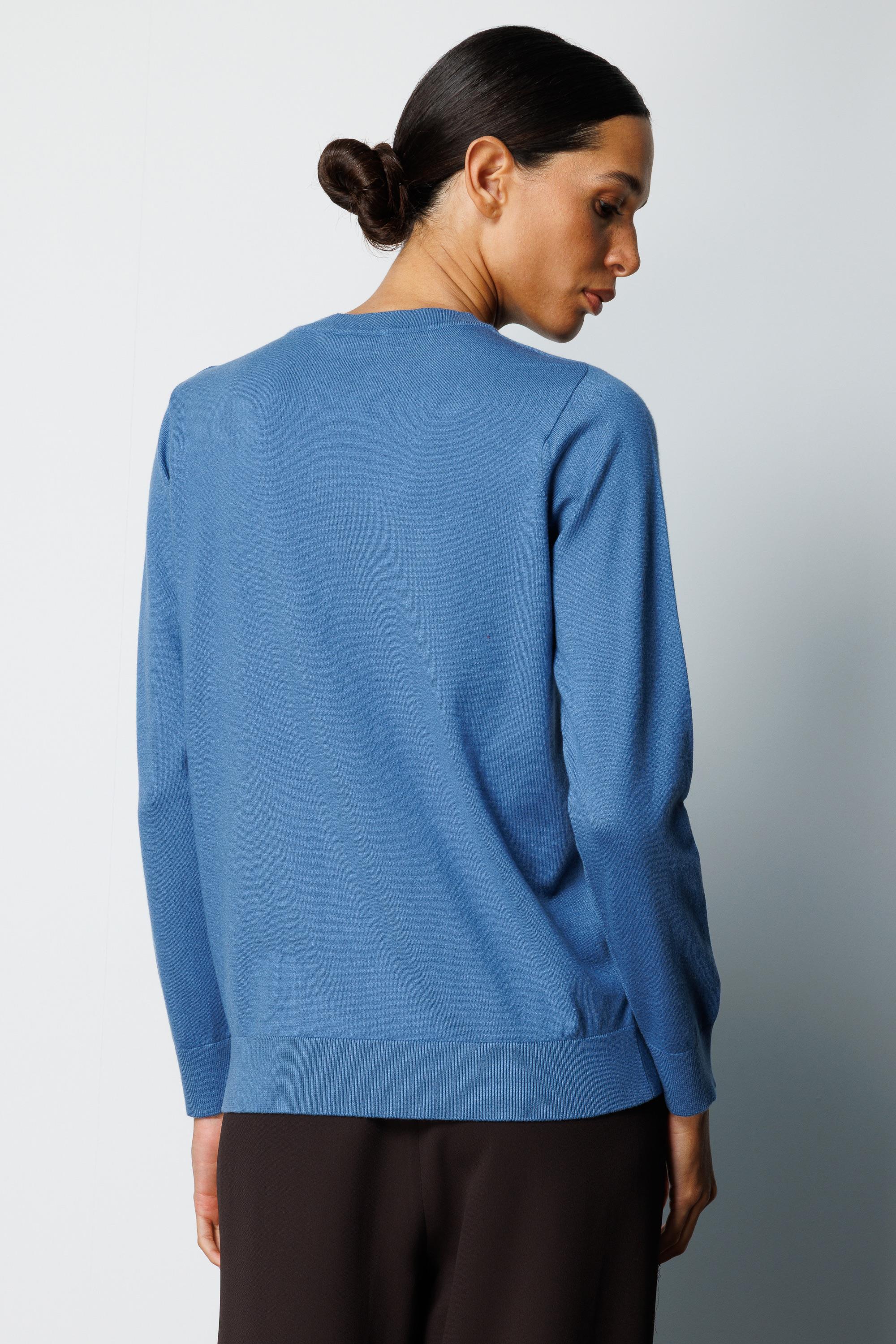 O Yaka Uzun Kol Triko