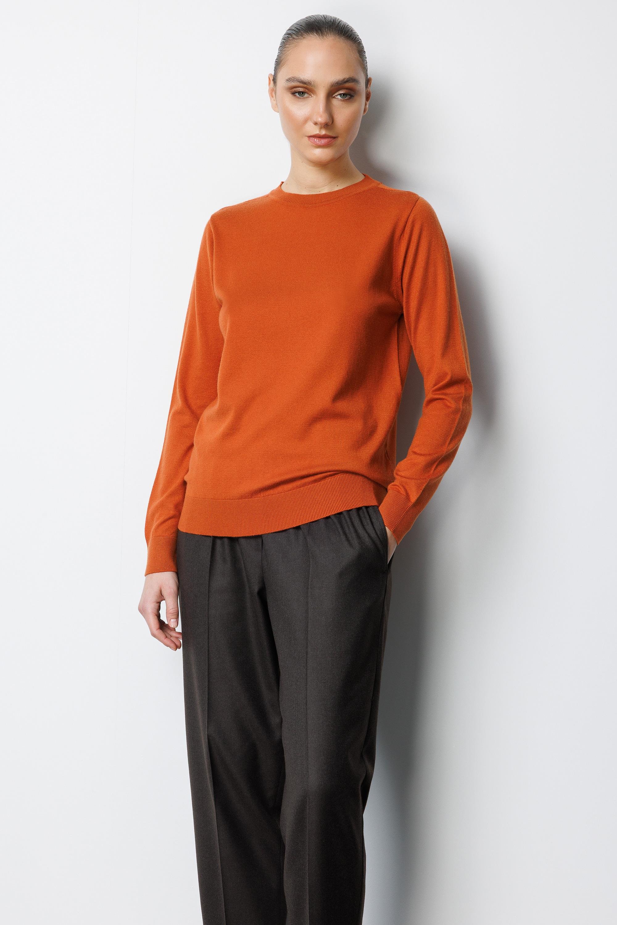 O Yaka Uzun Kol Triko