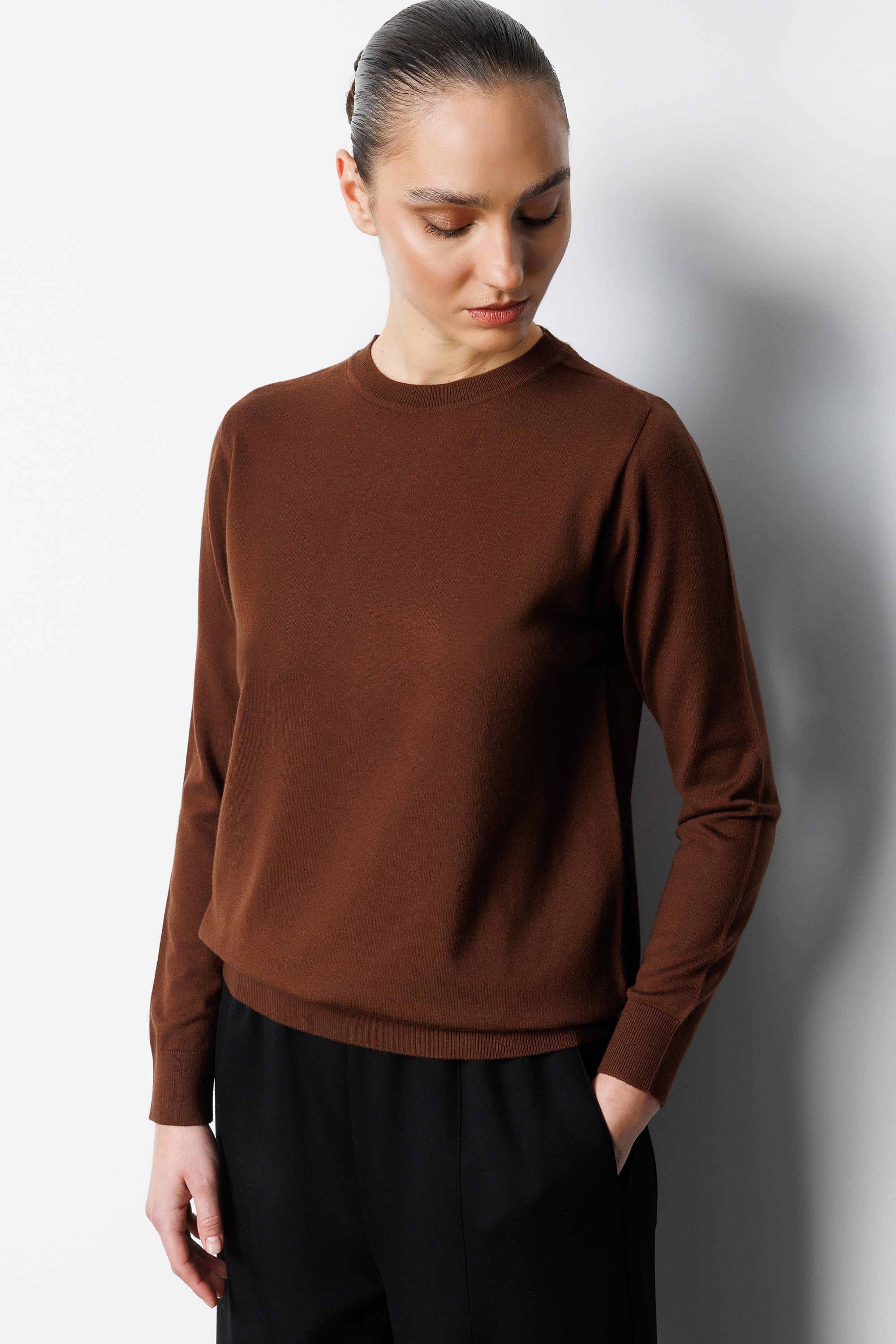 O Yaka Uzun Kol Triko