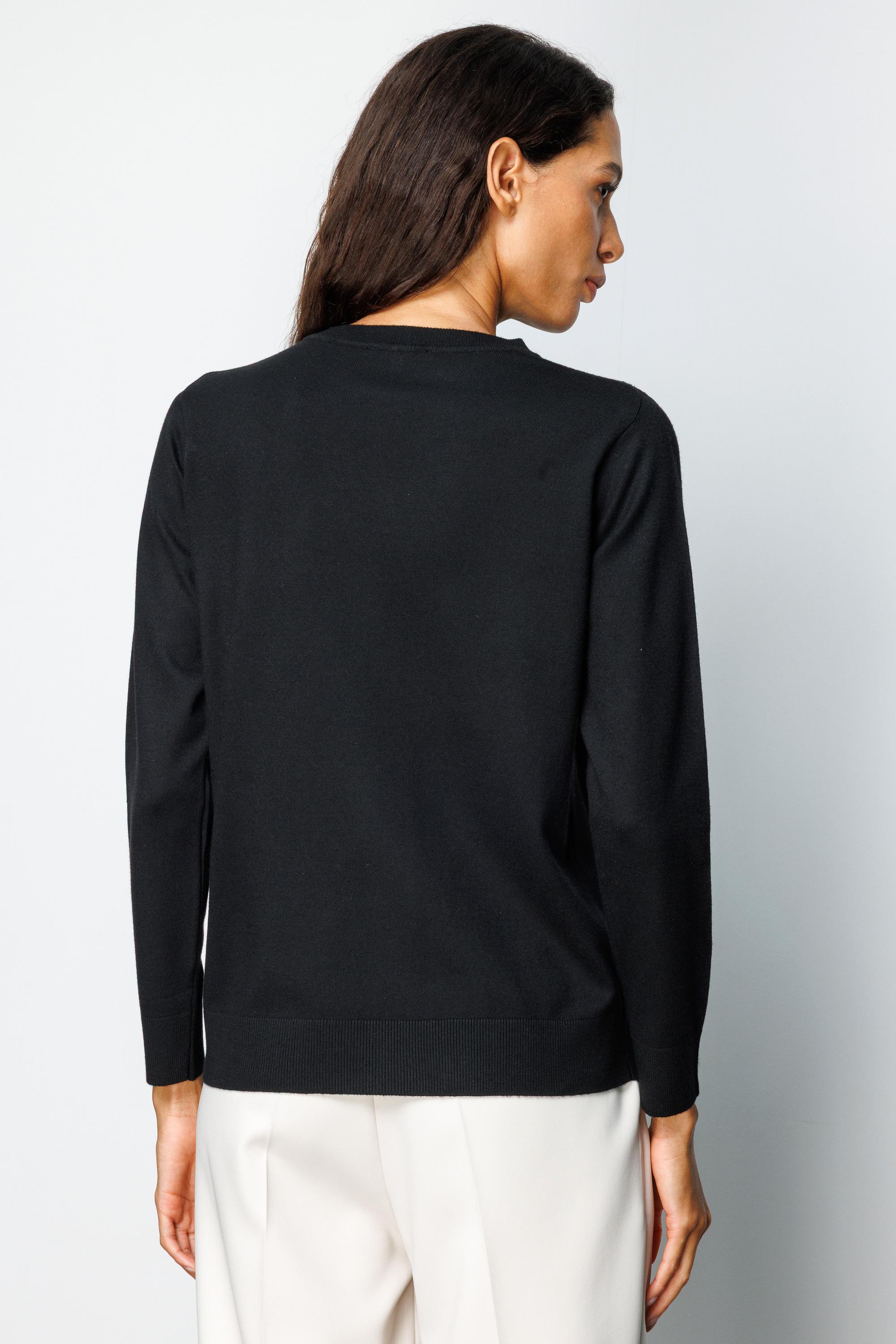 O Yaka Uzun Kol Triko