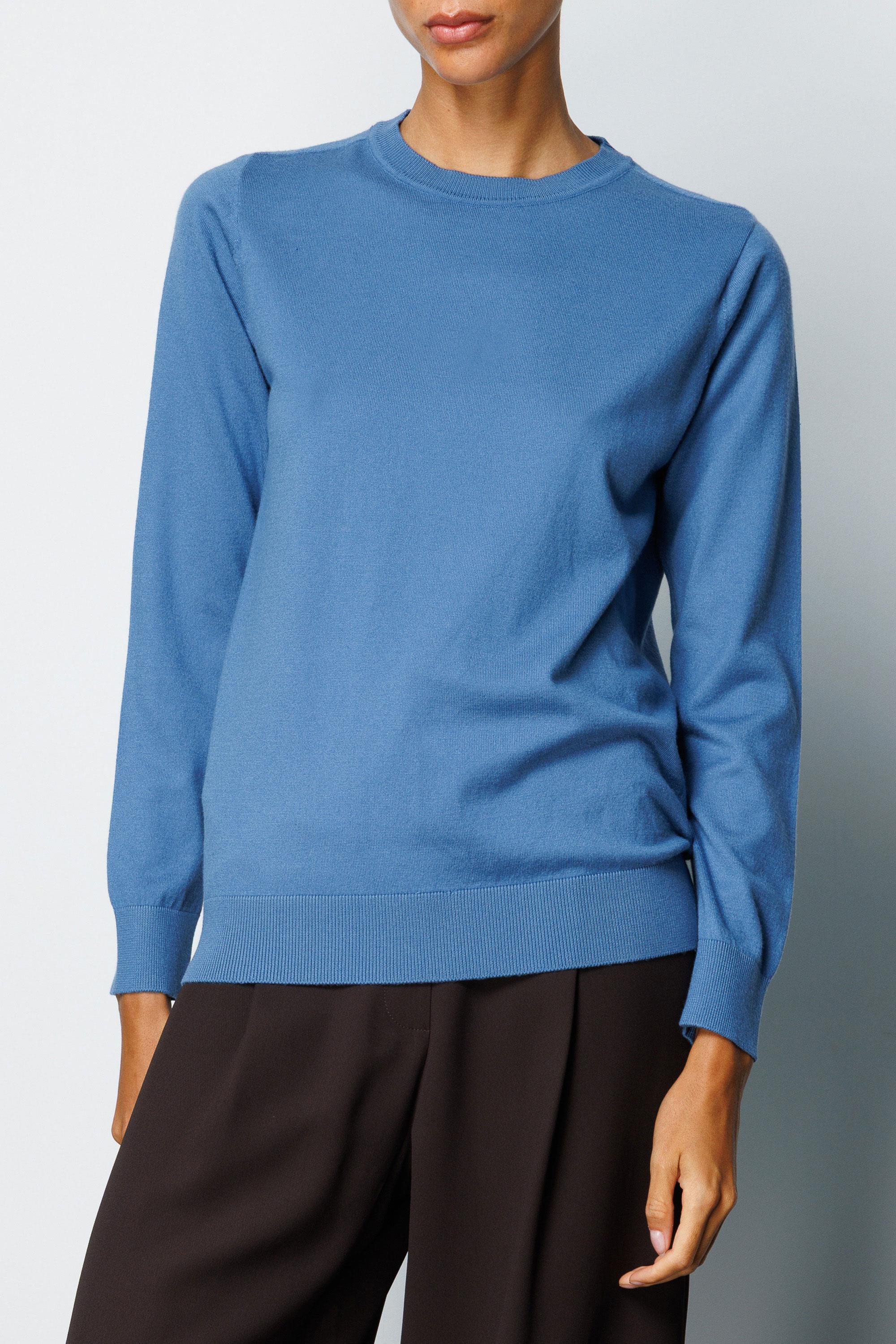 O Yaka Uzun Kol Triko