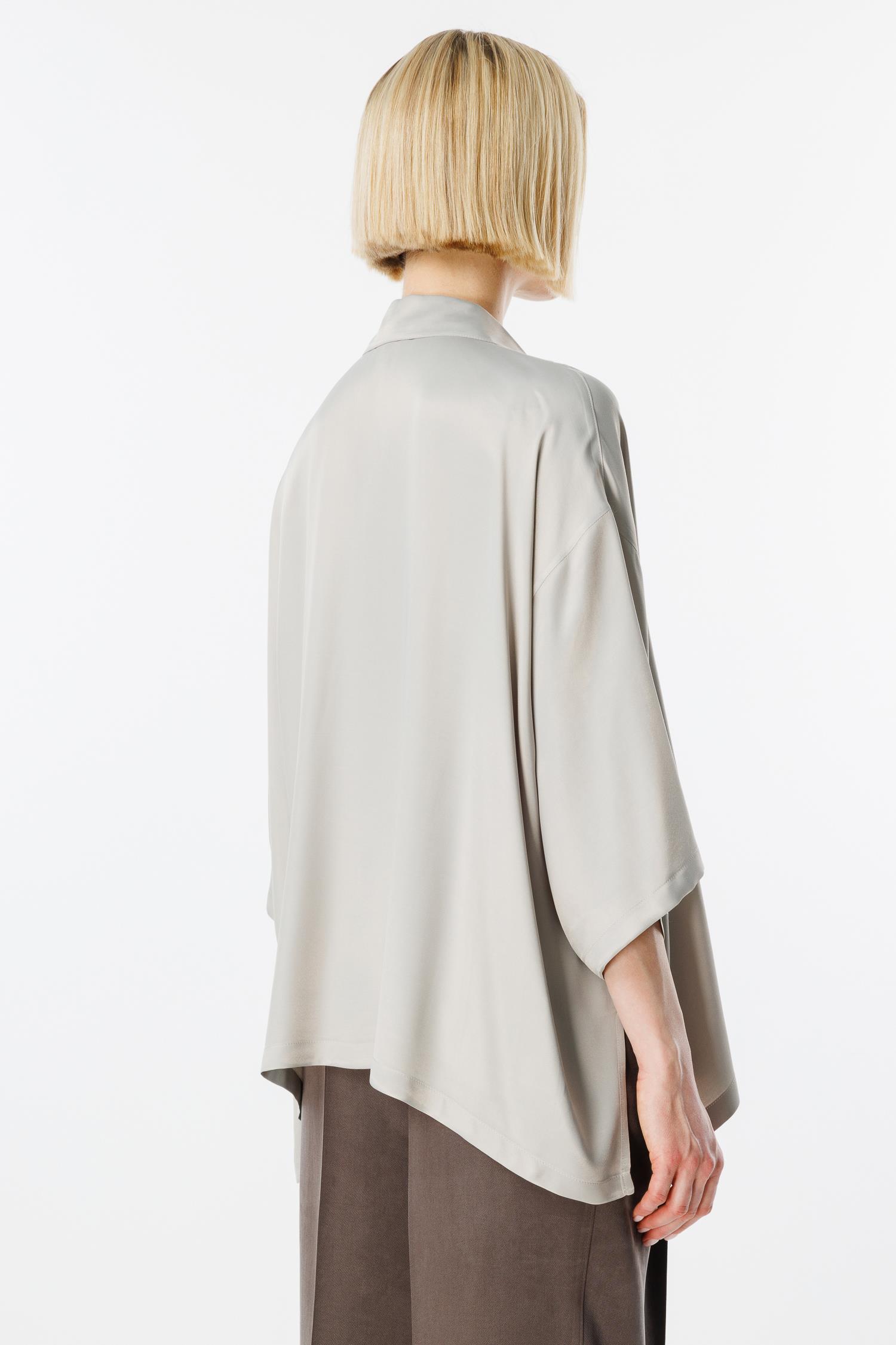 Oversize Düşük Kol Bluz