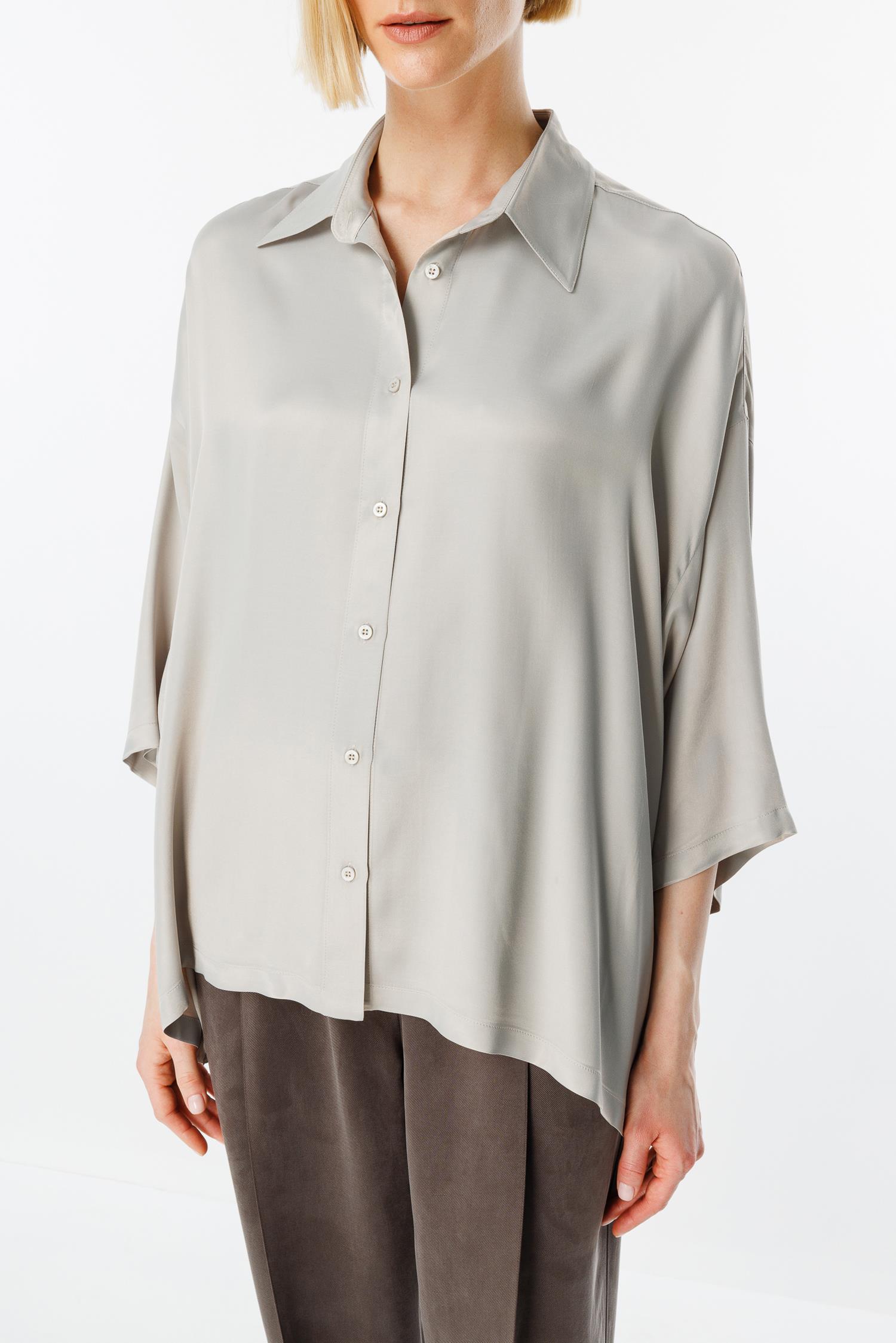 Oversize Düşük Kol Bluz