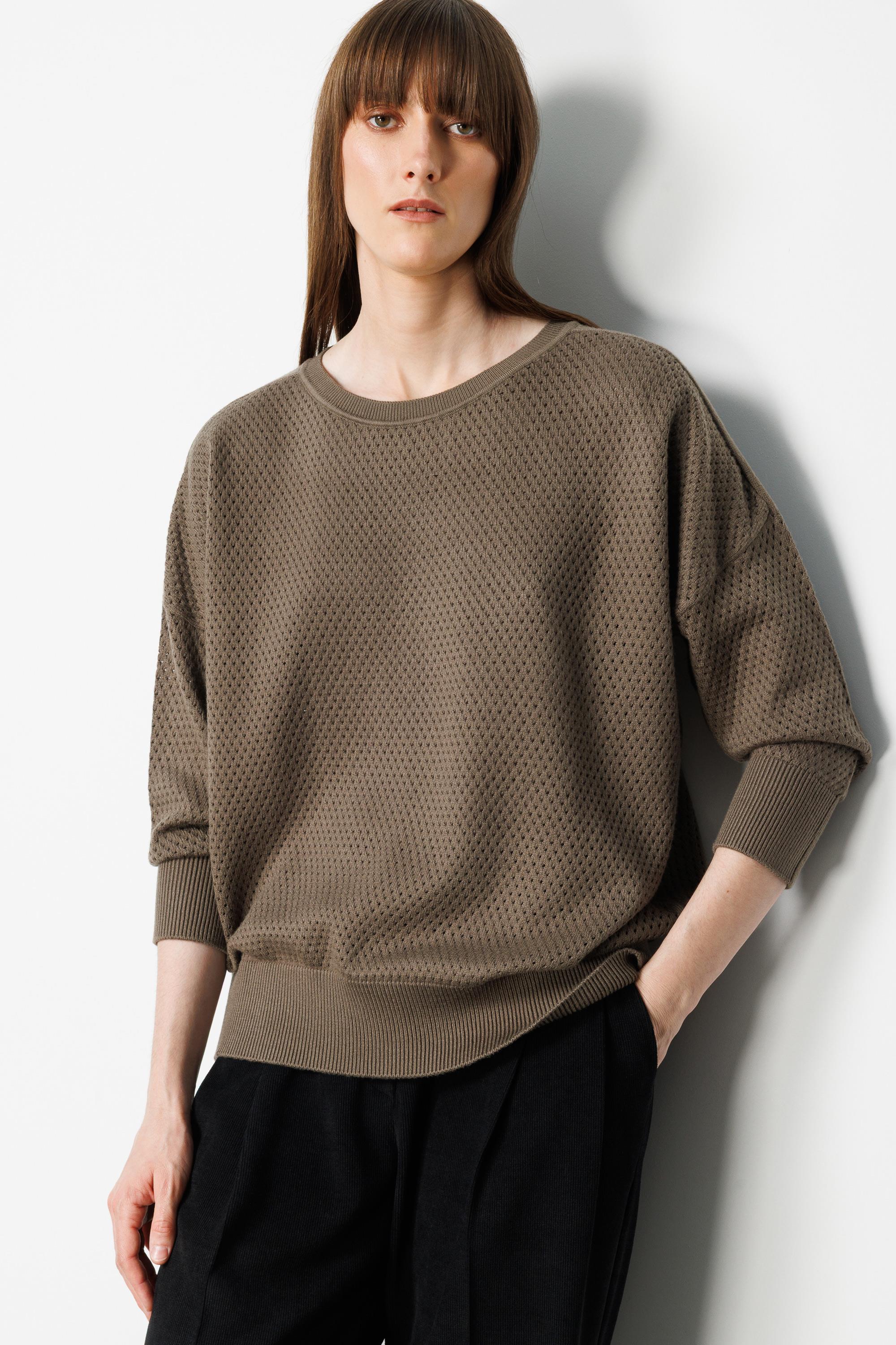 Petek Örgü Oversize Triko