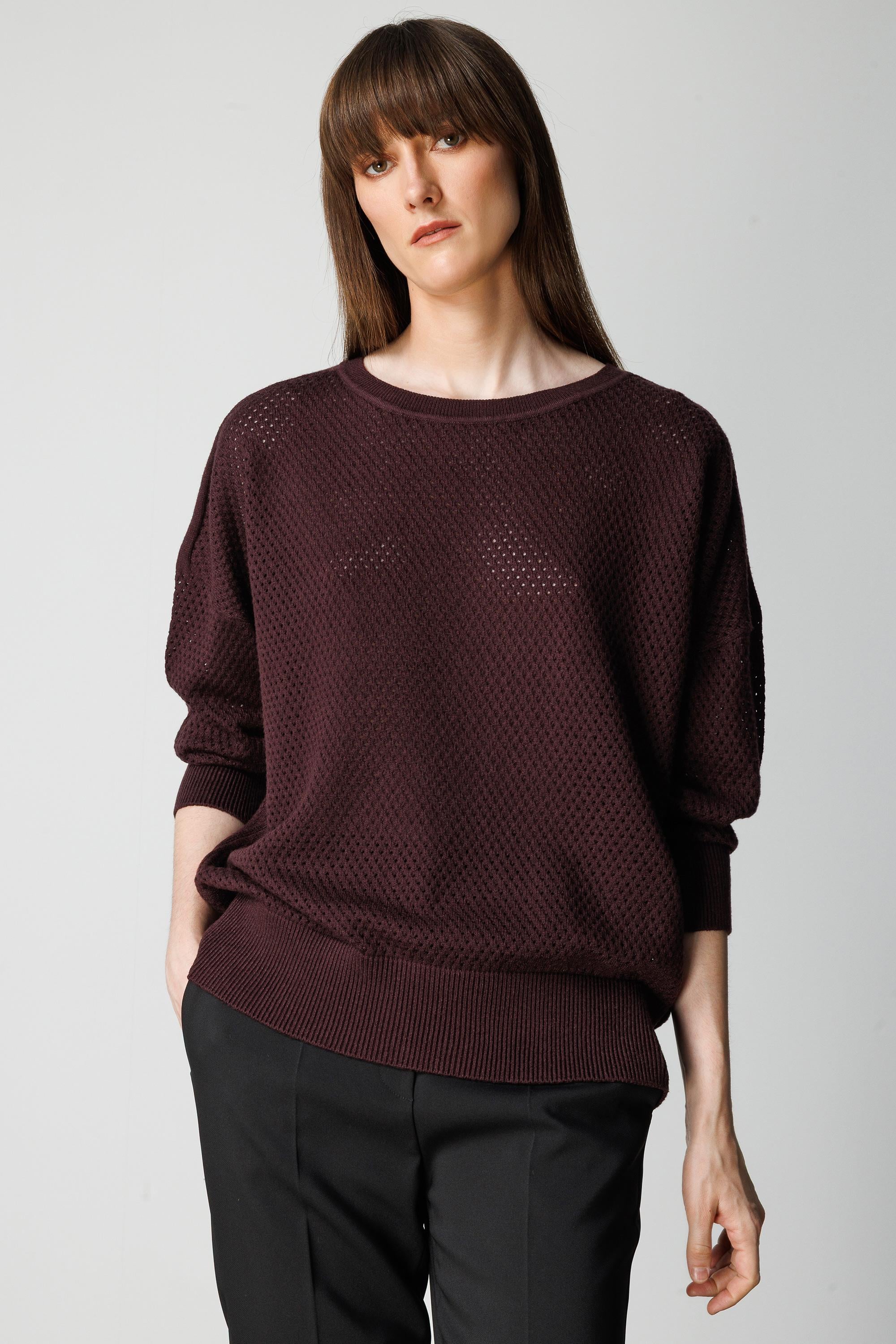 Petek Örgü Oversize Triko
