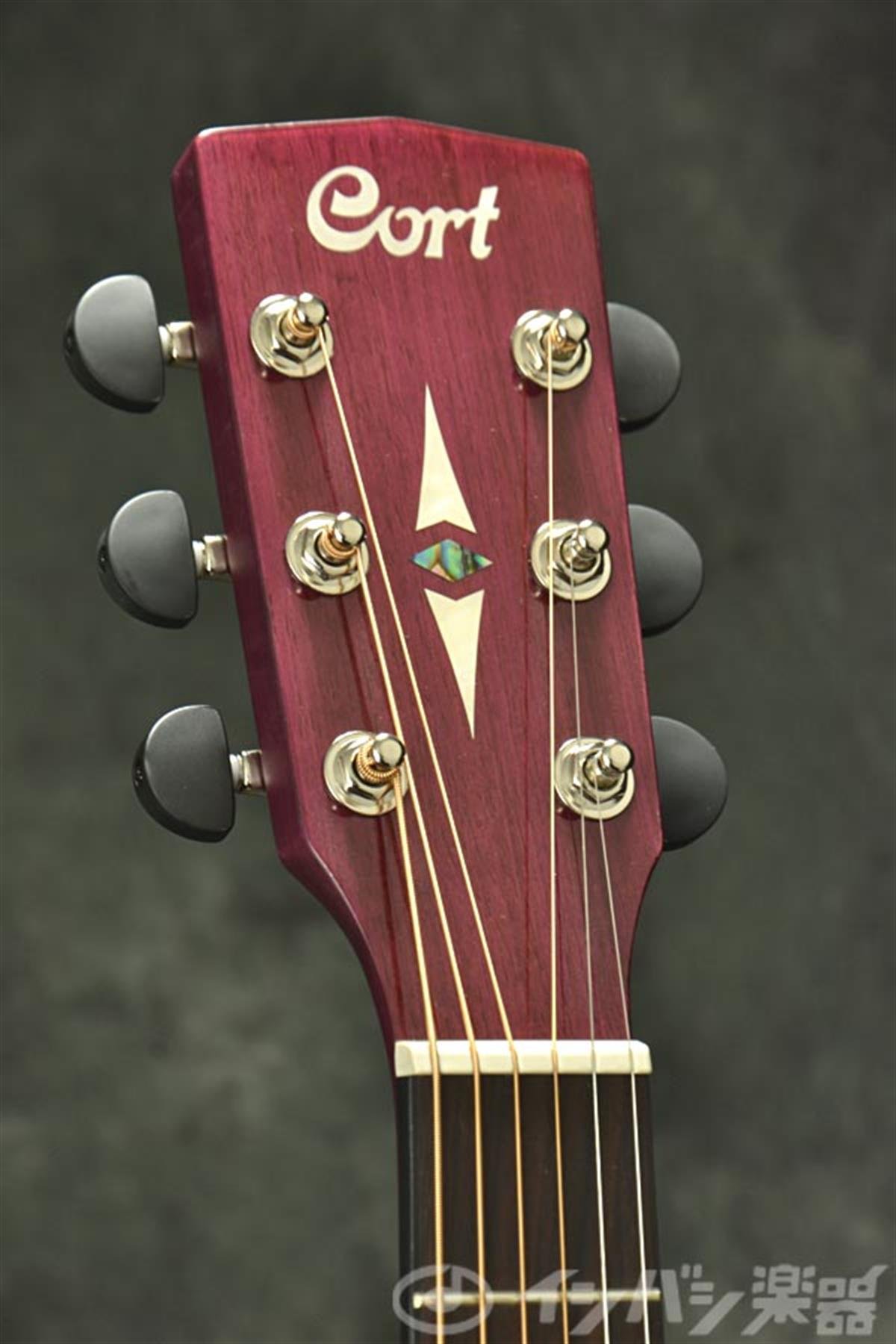 AKUSTİK GİTAR, MASİF LADİN ÜST KAPAK, TRANS PEMBE