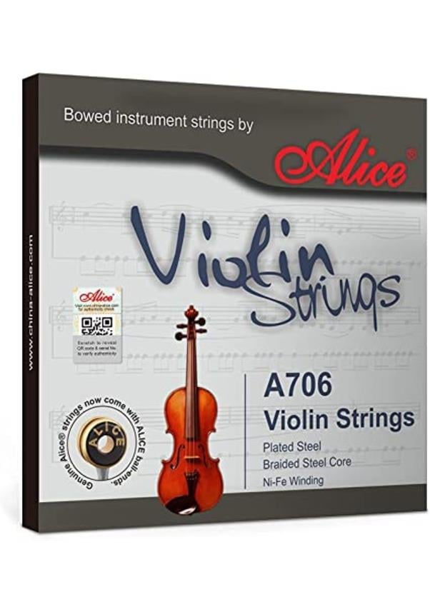 Alice A706 Profosyonel Keman Teli Takım