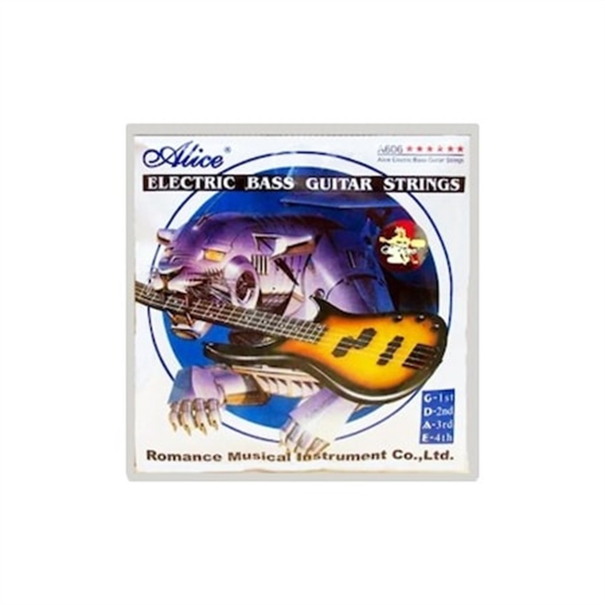 Alice Bass Gitar Teli - 4 Telli Light A606
