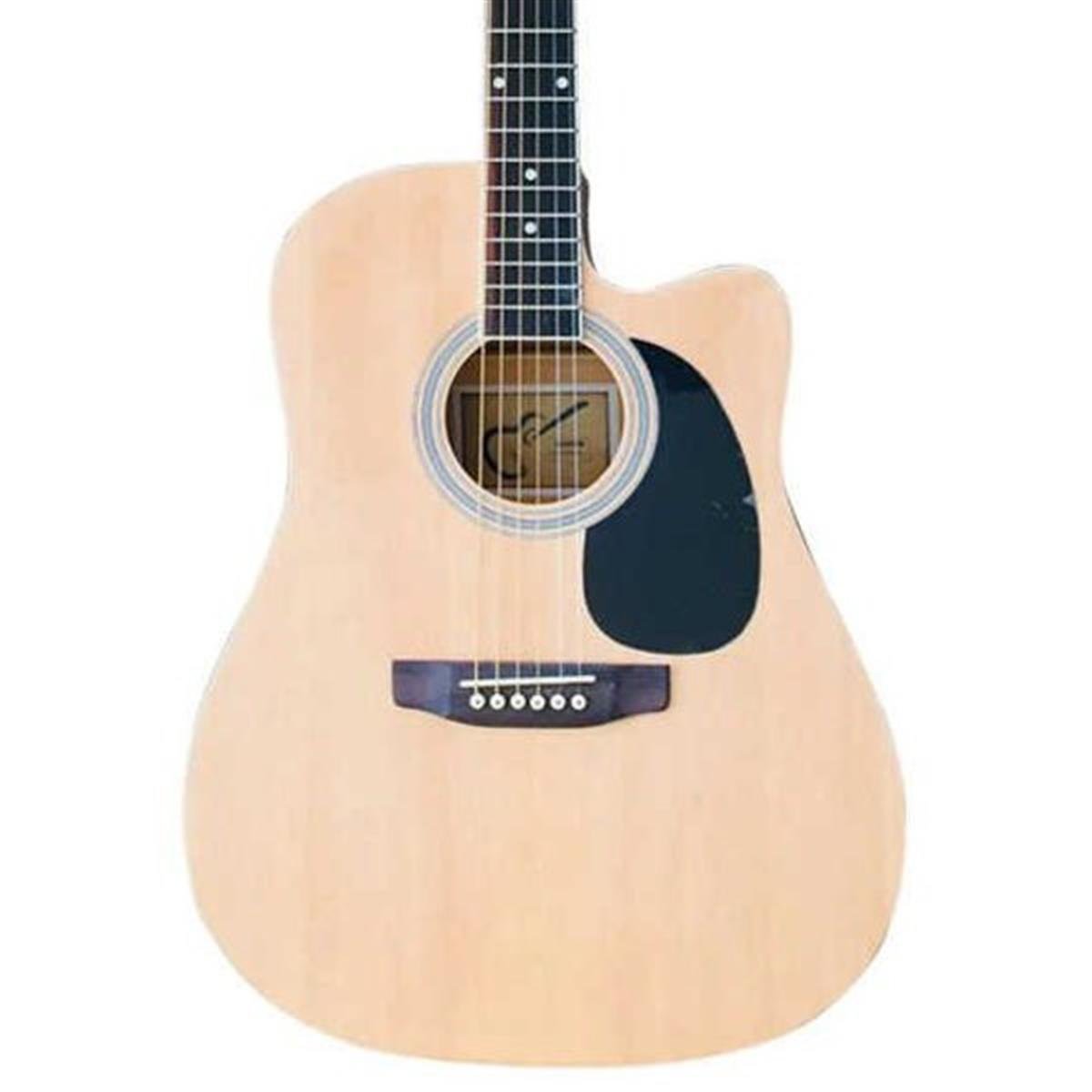 Almira F650N-C Naturel Elektro Akustik Gitar