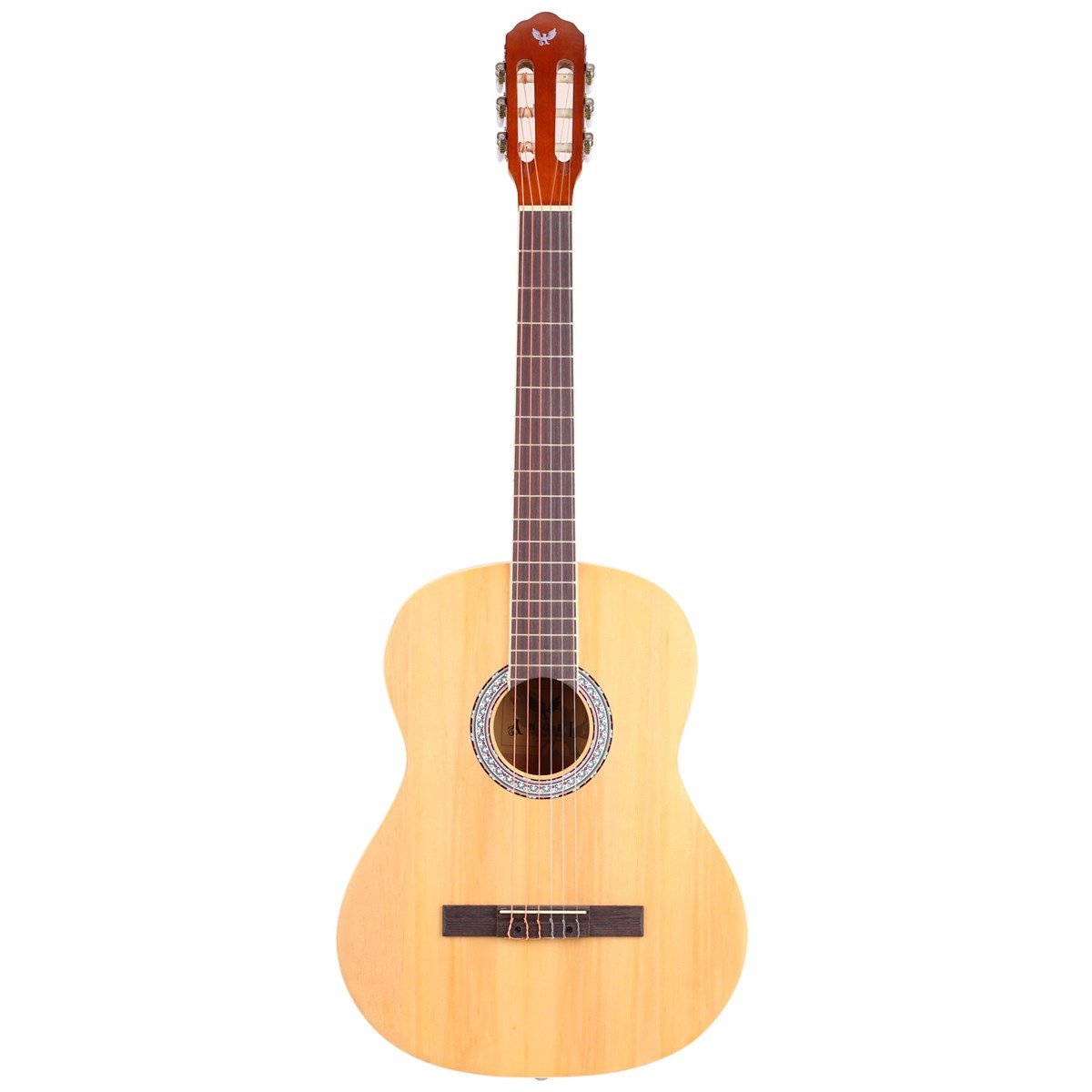 Angel ACG300-N 4/4 Naturel Klasik Gitar (Kılıf+Pena)