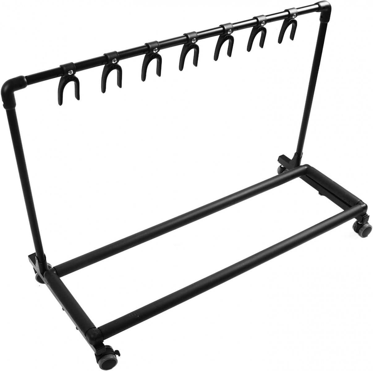 Artstand Tekerlekli Yatay Yedili Gitar Standı