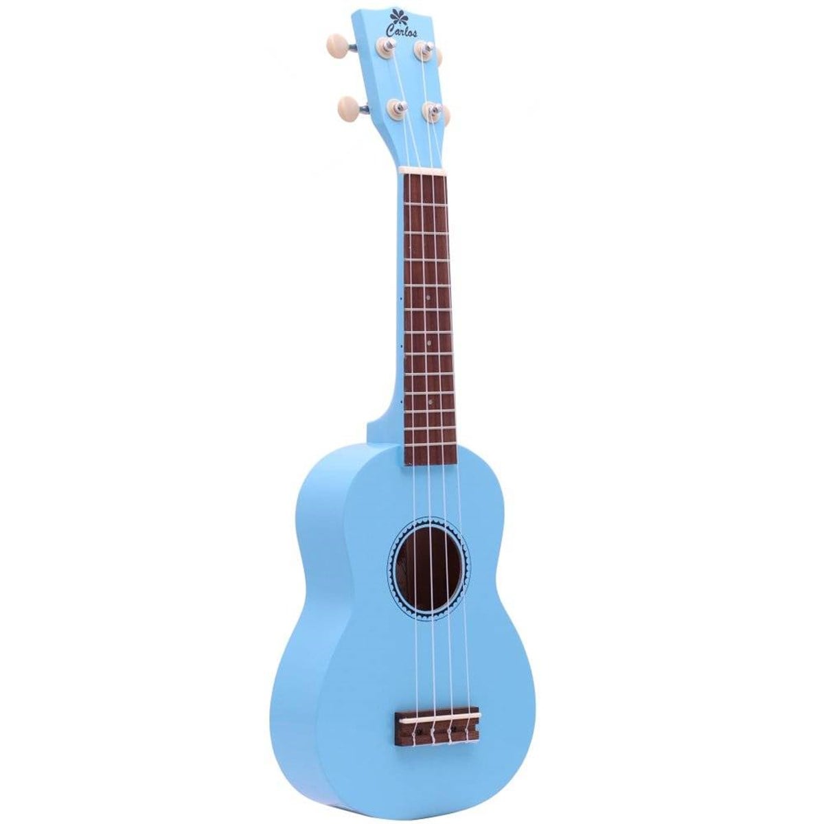 Carlos CRU50-BL Mavi Soprano Ukulele KILIF+PENA HEDİYE