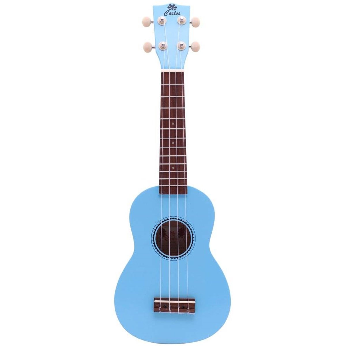 Carlos CRU50-BL Mavi Soprano Ukulele KILIF+PENA HEDİYE