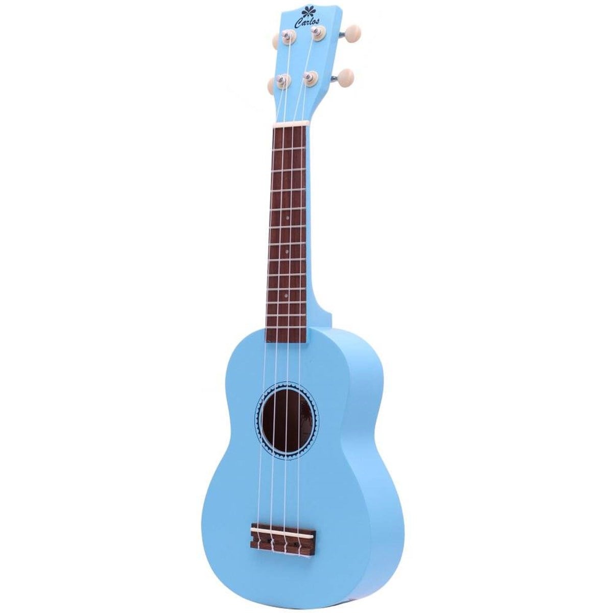Carlos CRU50-BL Mavi Soprano Ukulele KILIF+PENA HEDİYE