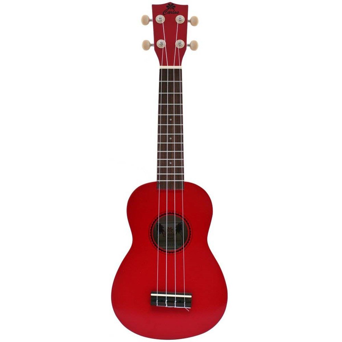 Carlos CRU50-RD Kırmızı Soprano Ukulele KILIF+PENA HEDİYE