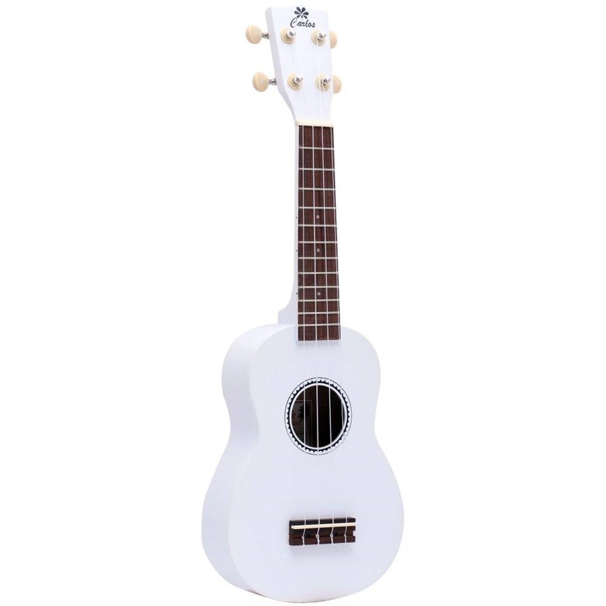 Carlos CRU50-WHT Beyaz Soprano Ukulele KILIF+PENA HEDİYE