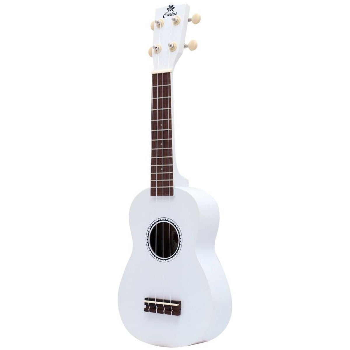 Carlos CRU50-WHT Beyaz Soprano Ukulele KILIF+PENA HEDİYE