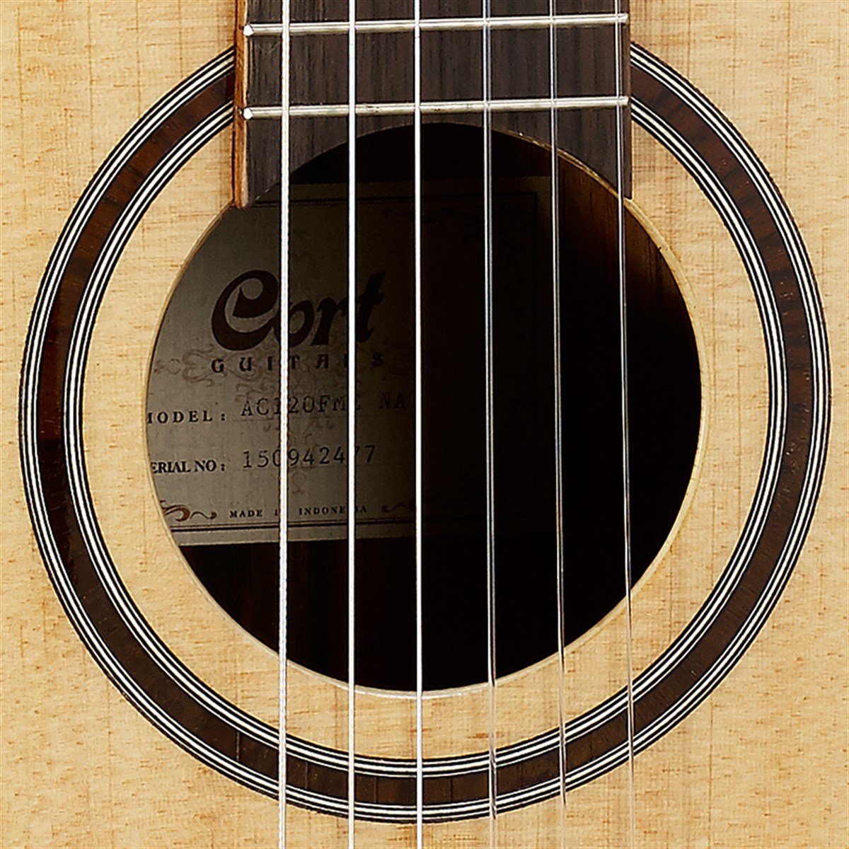 CORT AC160CFNAT Elektro Klasik Gitar