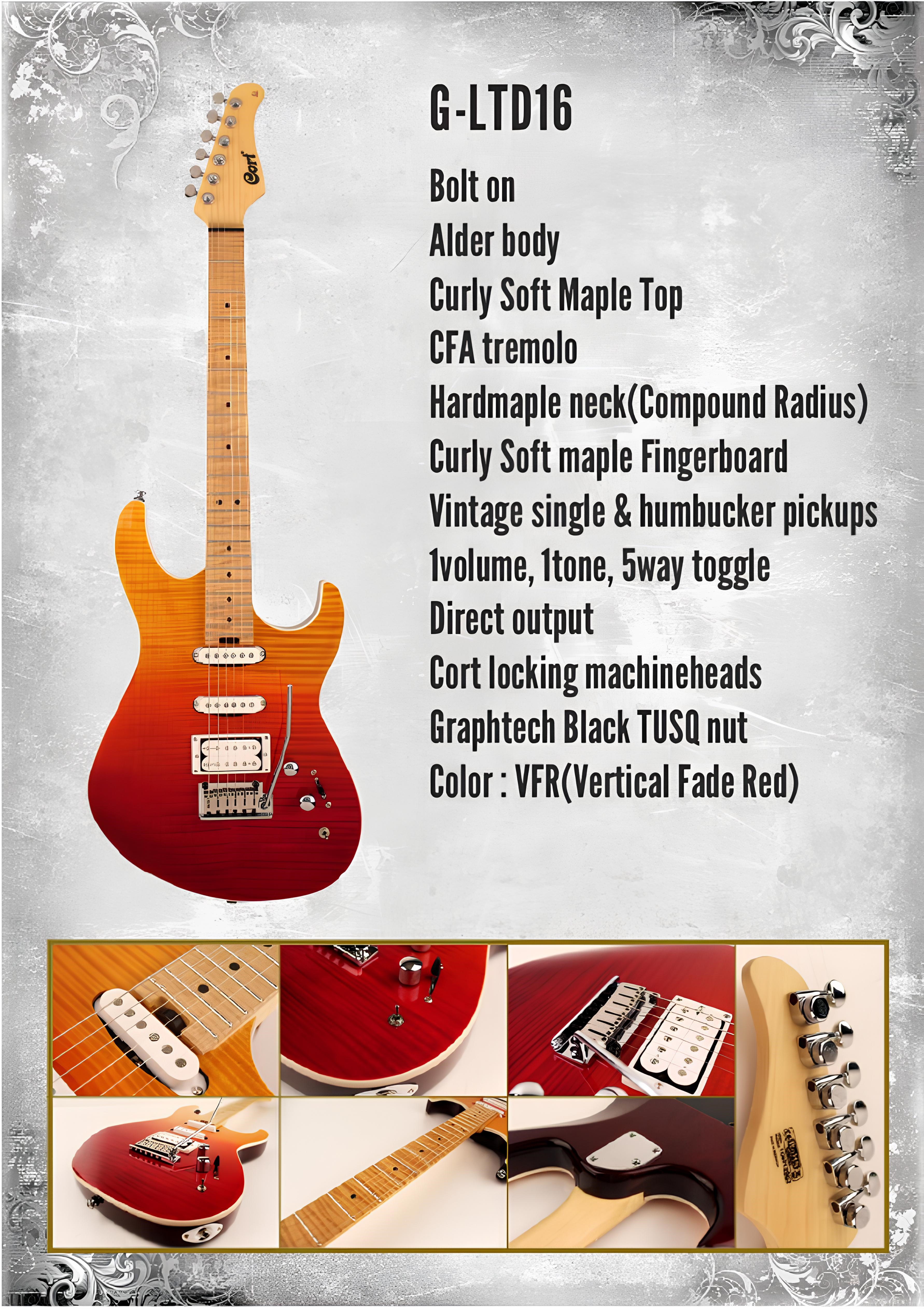 CORT G-LTD16JSS ELEKTRO GİTAR