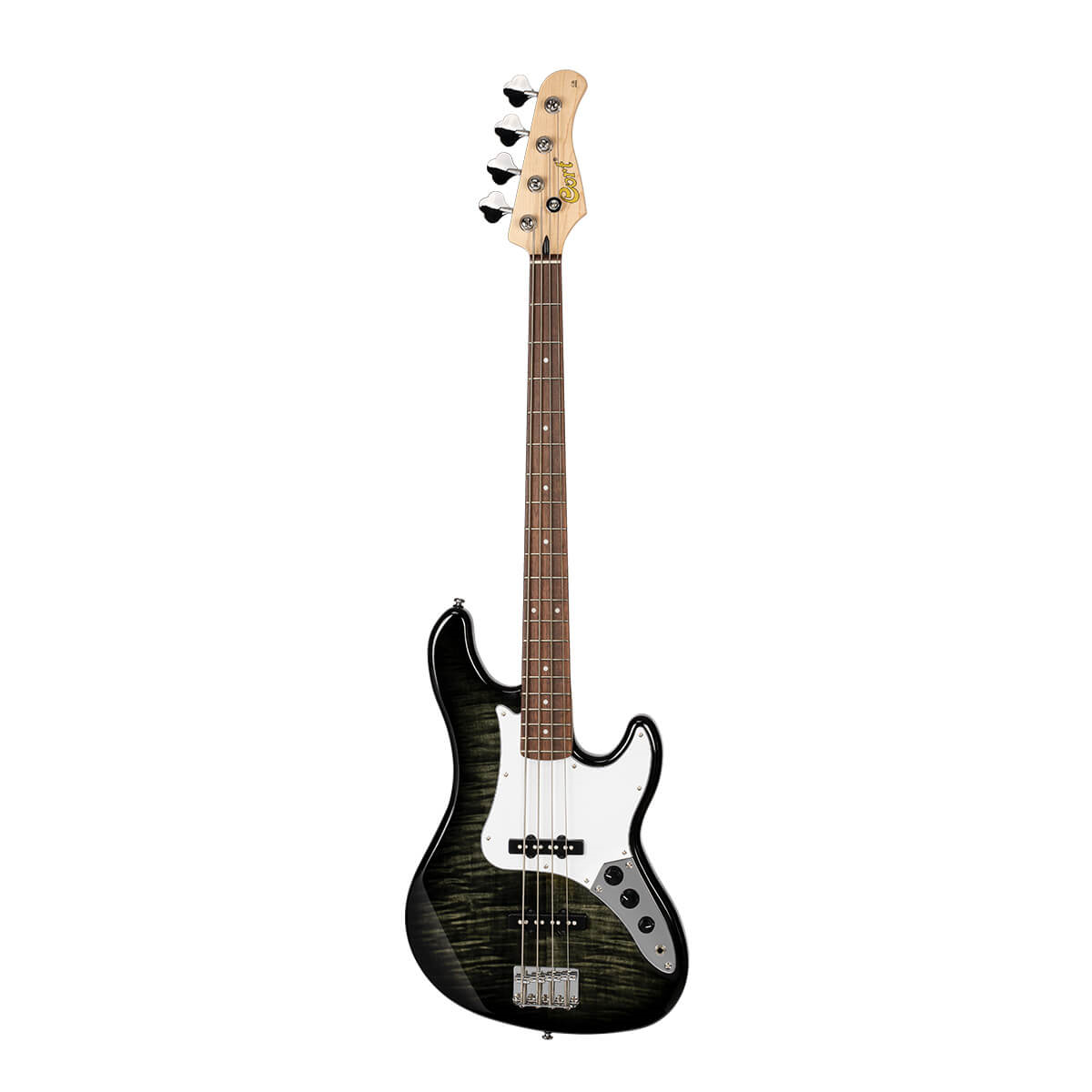CORT GB24JJTBK BAS GİTAR TRANS BLACK